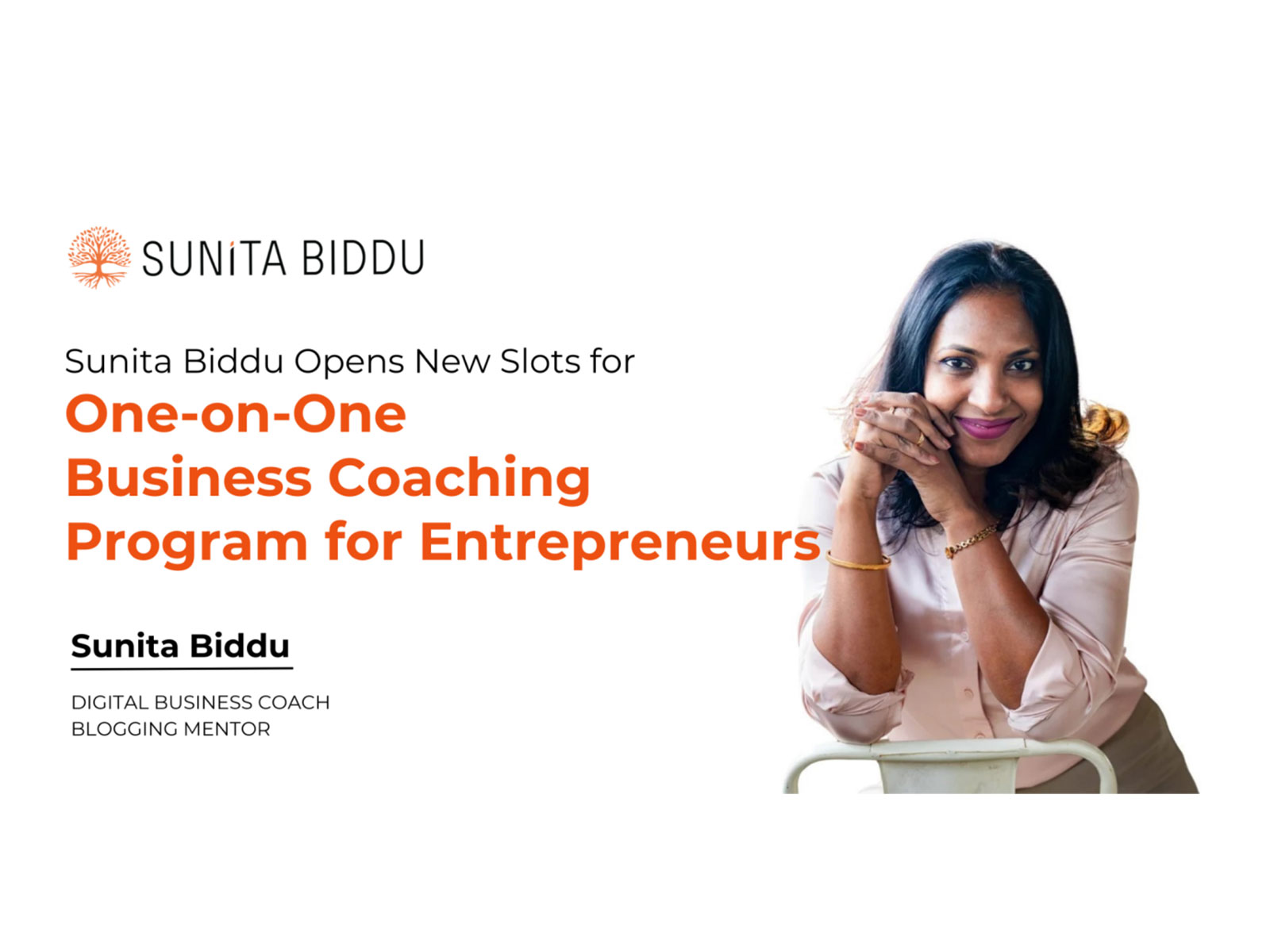 Exclusive 1:1 business coaching for coaches, entrepreneurs & owners--get practical strategy, focused execution & balance to build a profitable business and trusted brand.