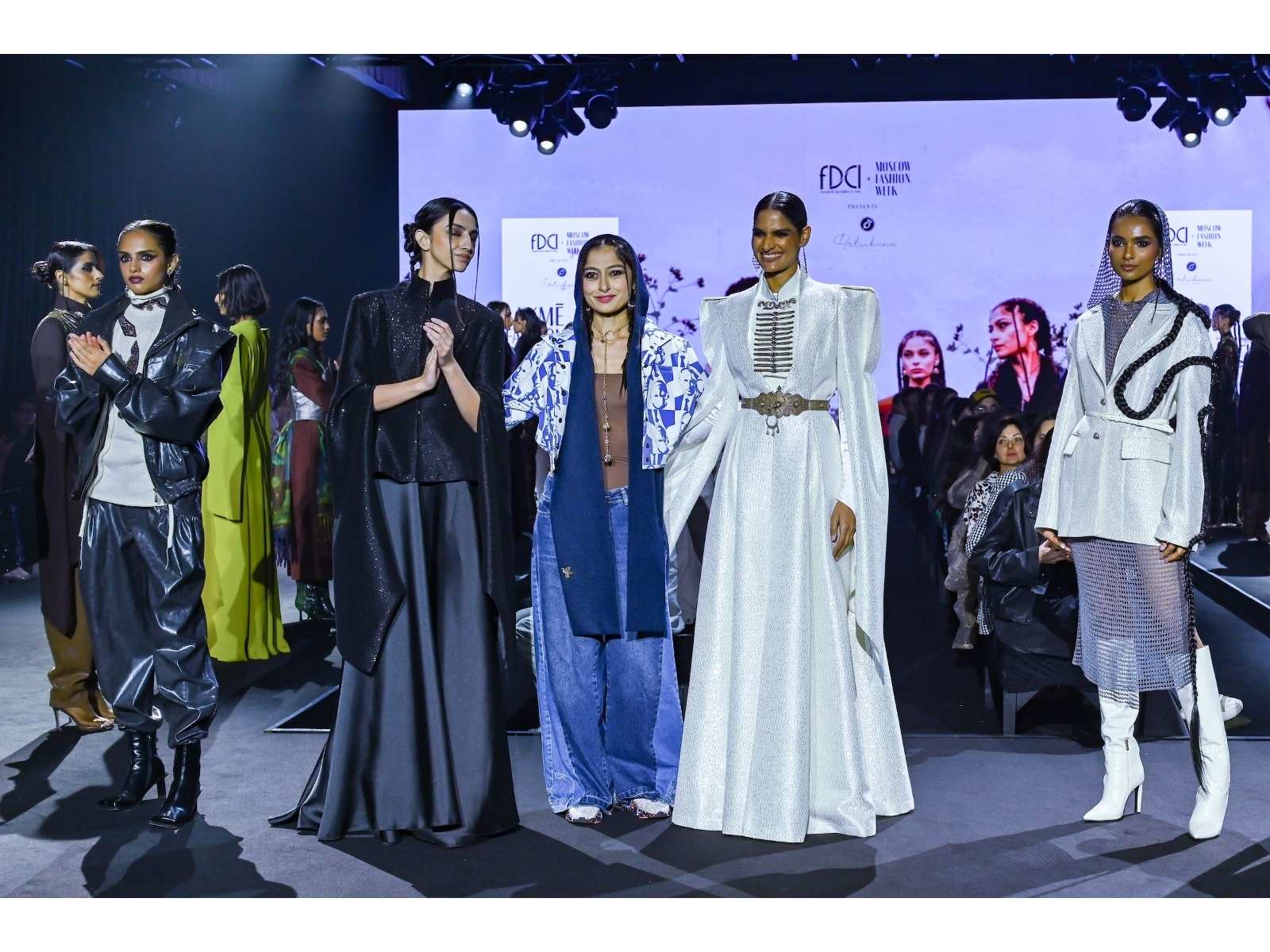 Where Cultures Collide: Lakme Fashion Week X FDCI X Moscow Presented 'Hatsibana' By Fatima Shogenova