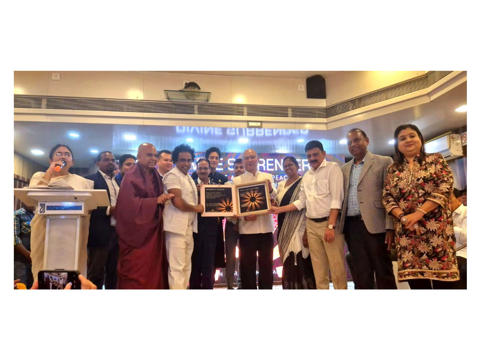 A Global Ode to Peace: 'Divine Surrender' Anthem Launched with International Dignitaries in Mumbai, spreads Universal Message of Buddha's Teachings