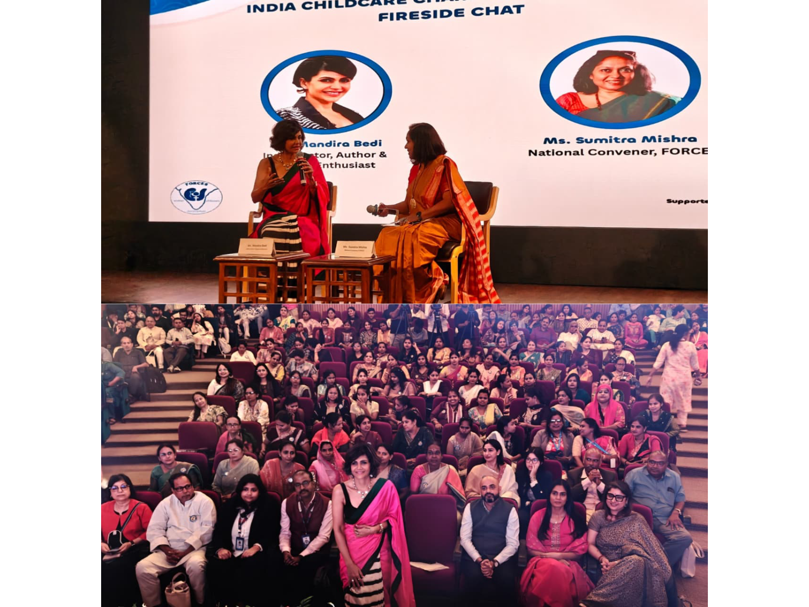 Mandira Bedi Champions the Cause of Childcare at Mobile Creches' Annual Awards Ahead of the International Day of Care and Support