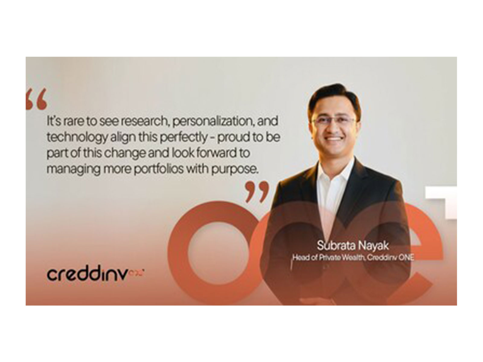 Creddinv ONE: Unified Wealth Platform Exceeds ₹100 Crore AUM in 3 Months