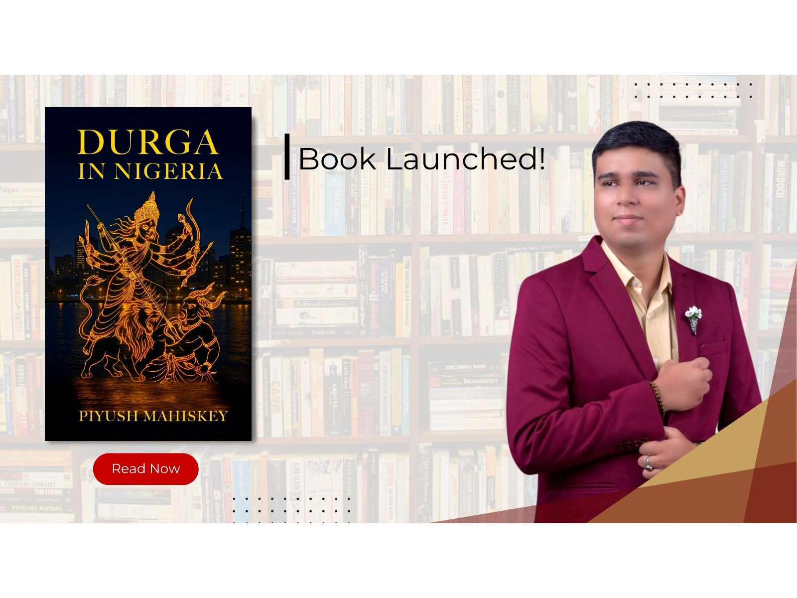 Quiet Power, Deep Faith -- Durga in Nigeria by Piyush Mahiskey Launched