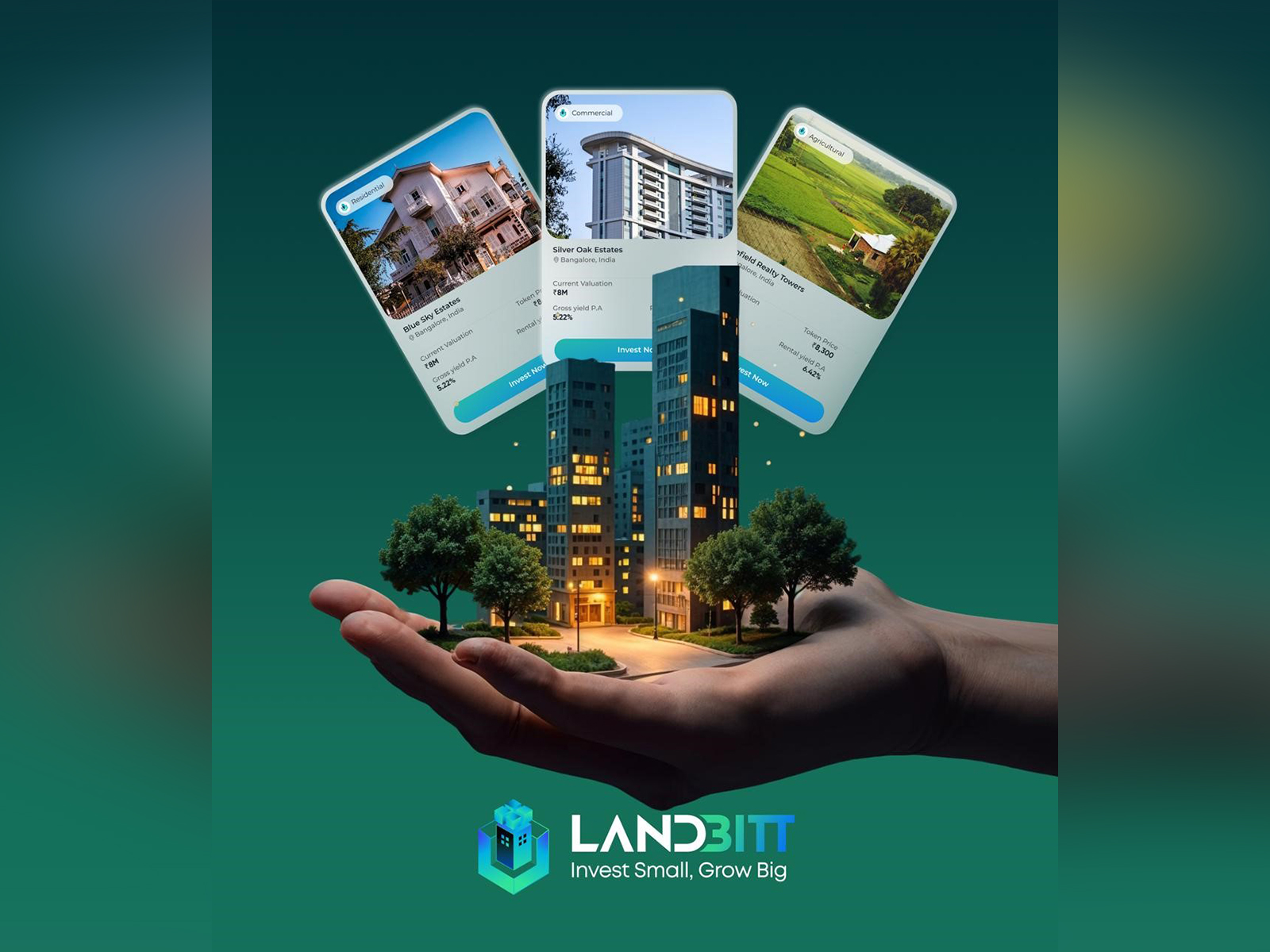 Landbitt Launches India's First Blockchain-Based Real Estate Tokenization Platform