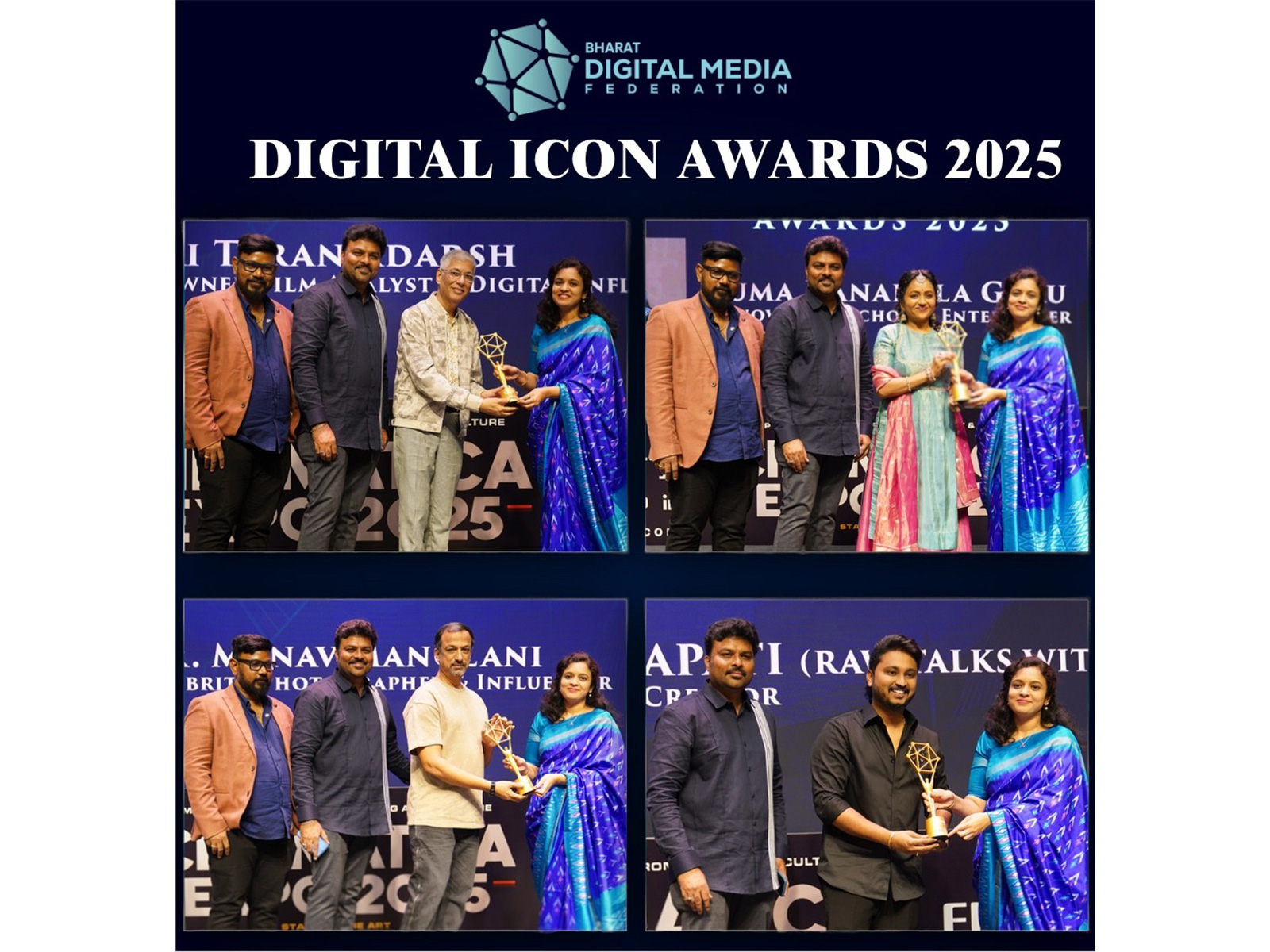 Bharat DMF Digital Icon Awards 2025 -- India's Biggest Celebration of Digital Excellence