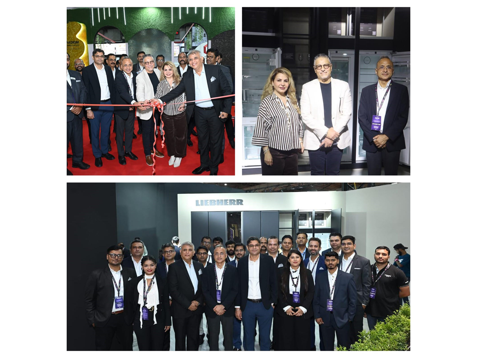 Liebherr Appliances India showcases its Fully Integrated refrigerator range at Acetech 2025 within the stunning Liebherr x ARK Lounge, embodying its philosophy of Invisible Luxury