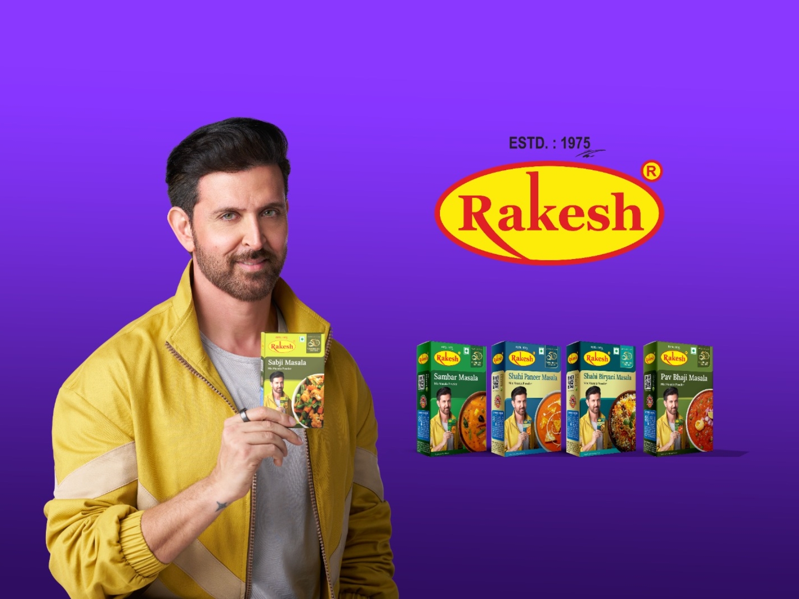 Rakesh Masala Welcomes Hrithik Roshan as Brand Ambassador