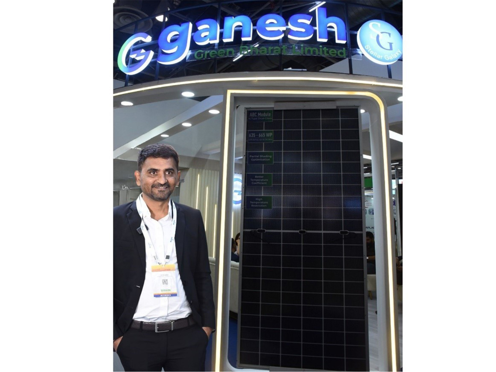 Ganesh Green Bharat Limited Unveils Revolutionary G12R and ABC Module Technologies at REI 2025