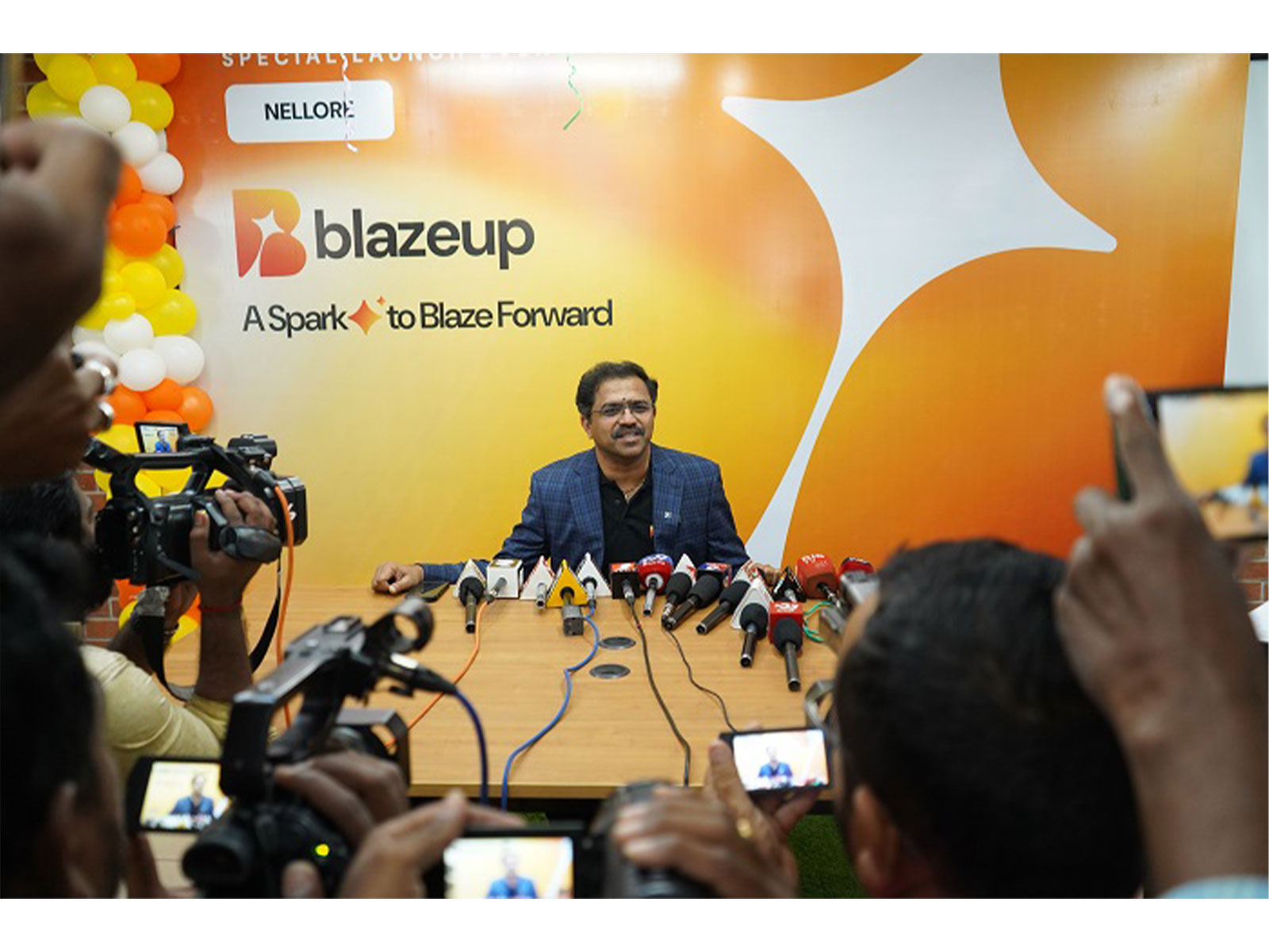 Blazeup Launches from Nellore, Andhra Pradesh--an AI Platform Built in a Tier-2 city of India for the World