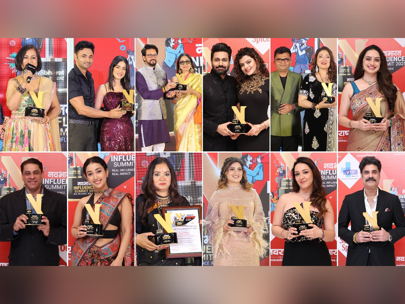 Navabharat Influencer Summit 2025: Celebrating the Changemakers of India as Union Minister Anurag Thakur Felicitates 90 Leading Digital Voices