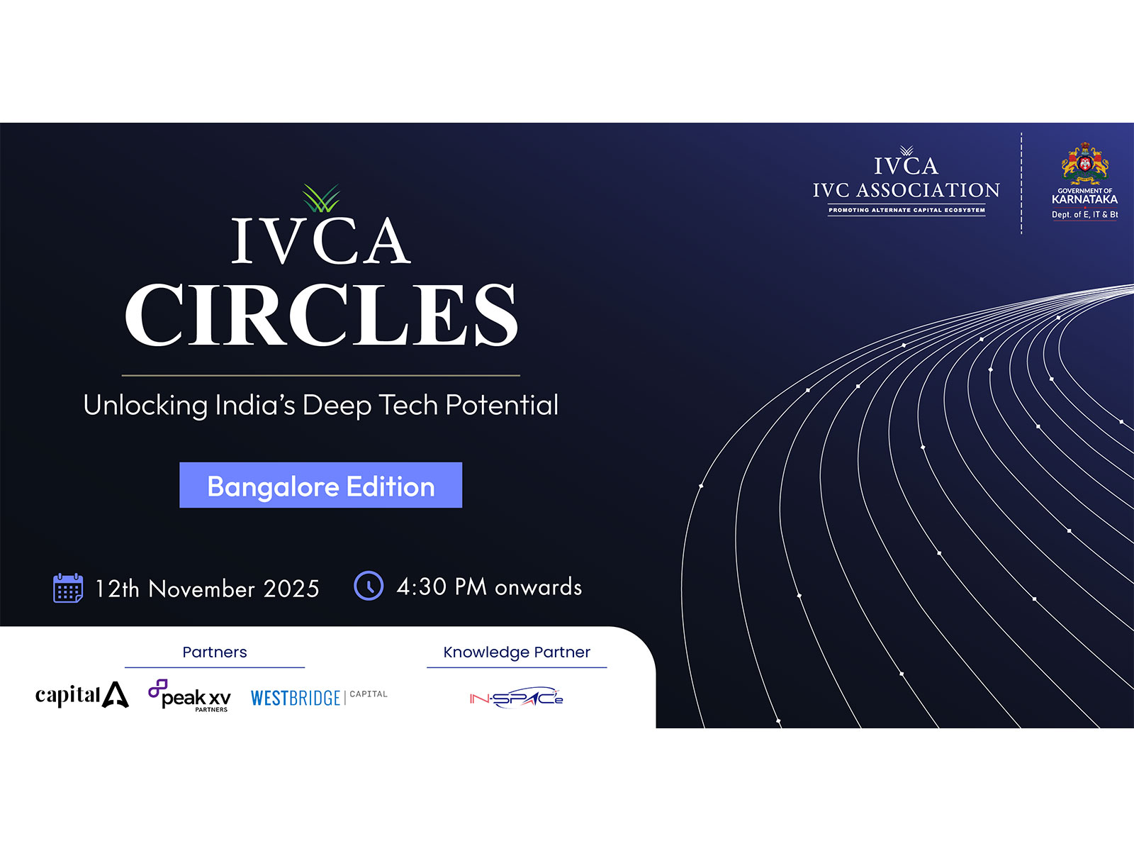 India's Deeptech Ecosystem Takes Centre Stage at IVCA Circles - Bangalore Edition