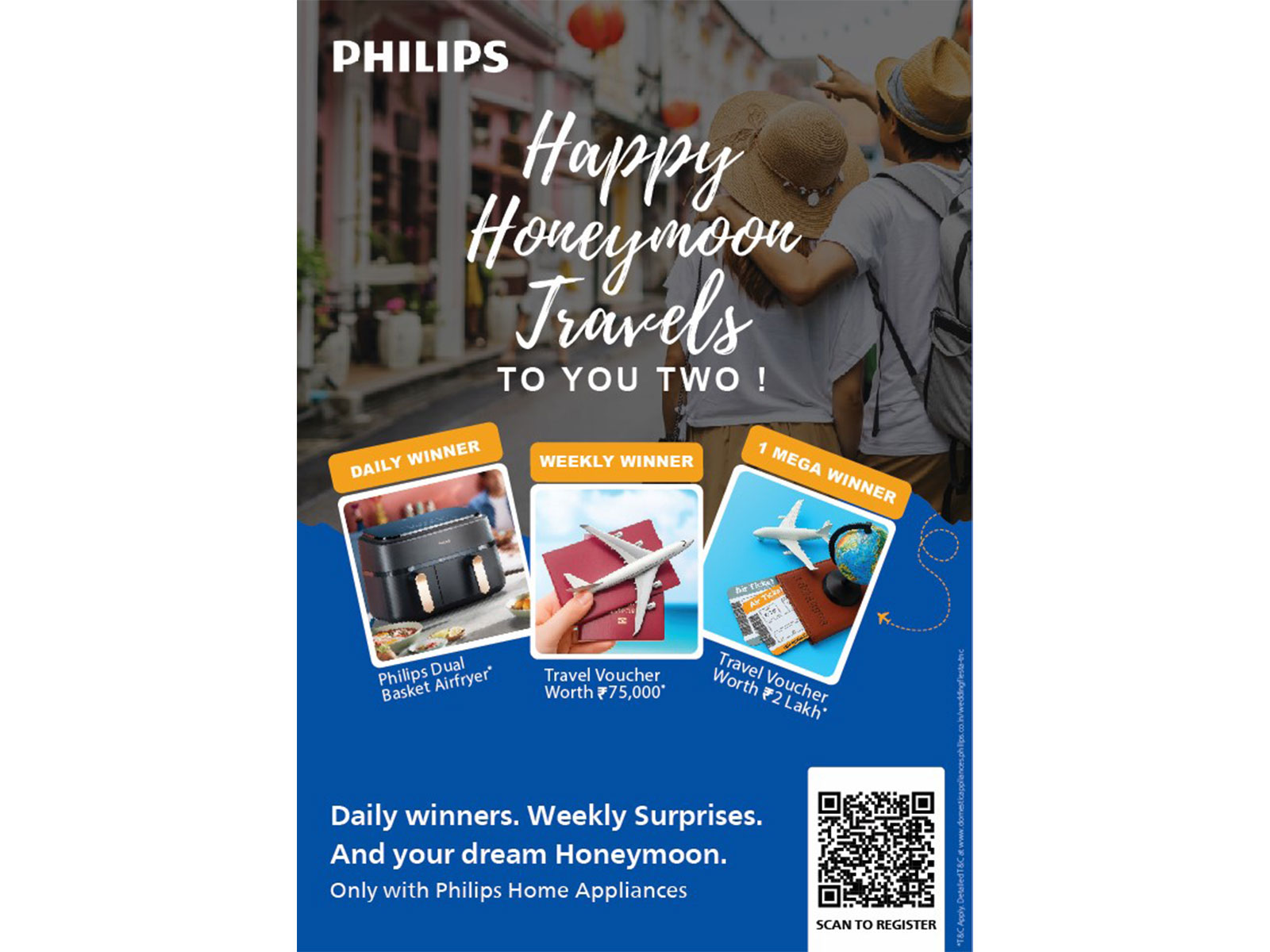 Happy Honeymoon Travels with Philips