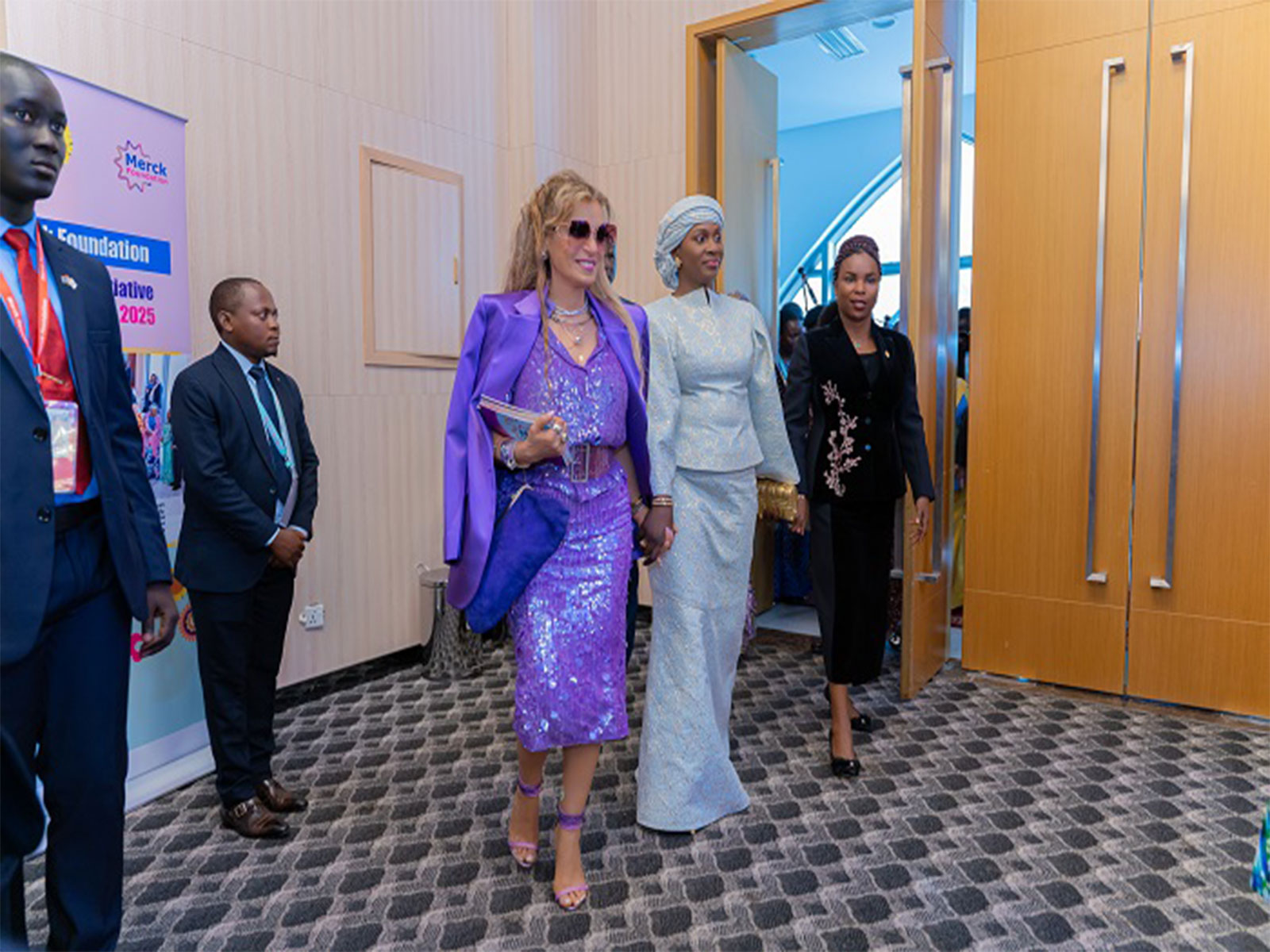 Dr. Rasha Kelej meets Senegal First Lady at the Merck Foundation Africa Asia Luminary 2025