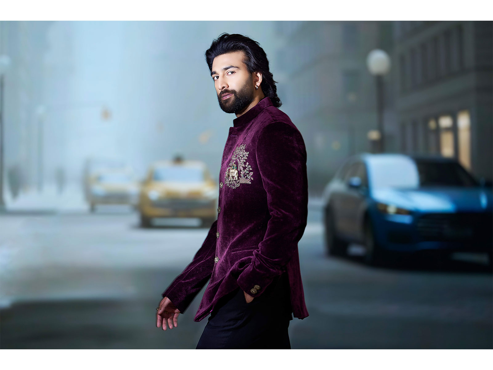 Meezaan Jafri serving looks in KORA by NM's wedding collection