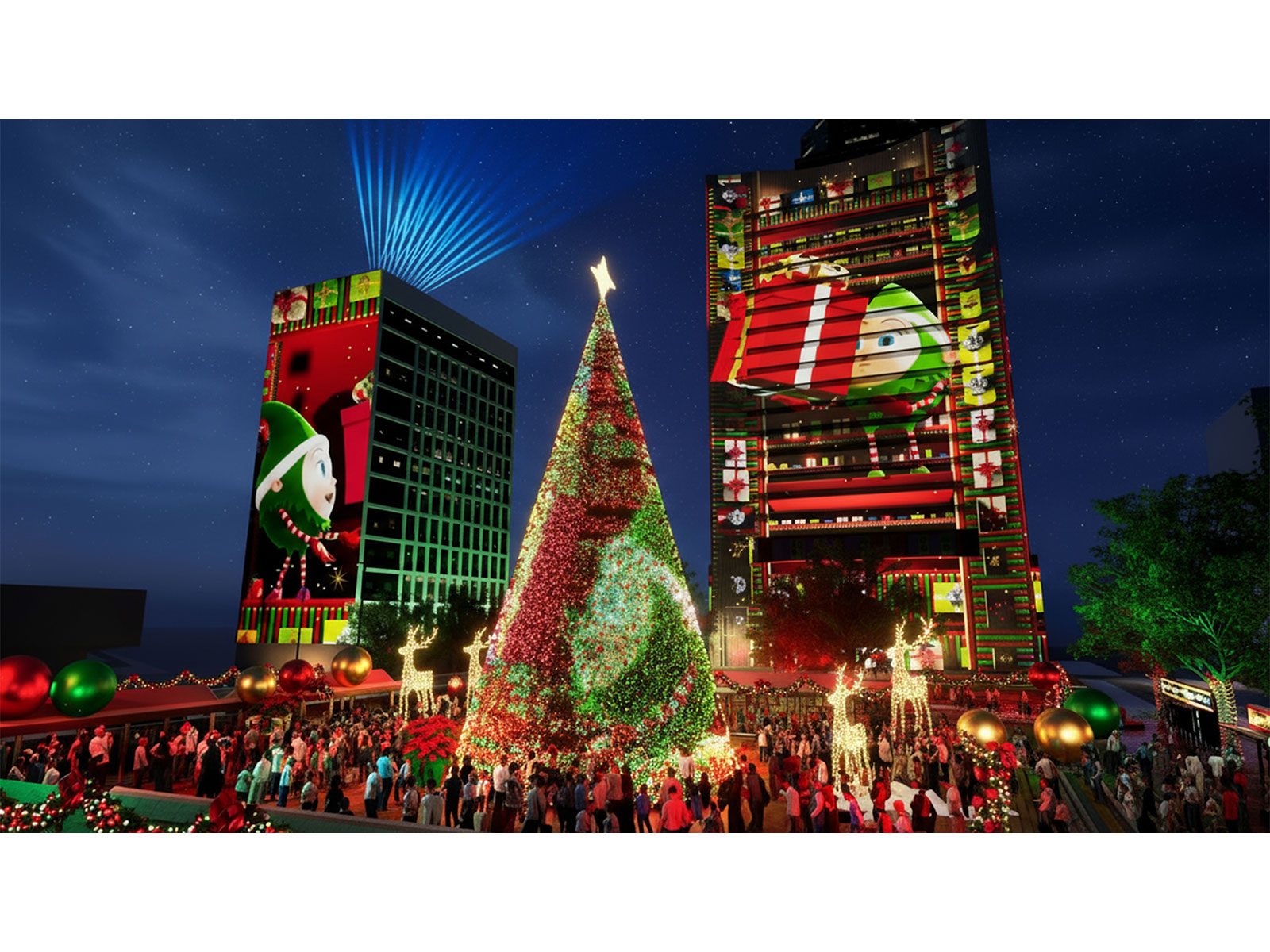 Hong Kong Transforms into a Winter Wonderland with Immersive Light Show--A Festive Escape for Indian Travellers