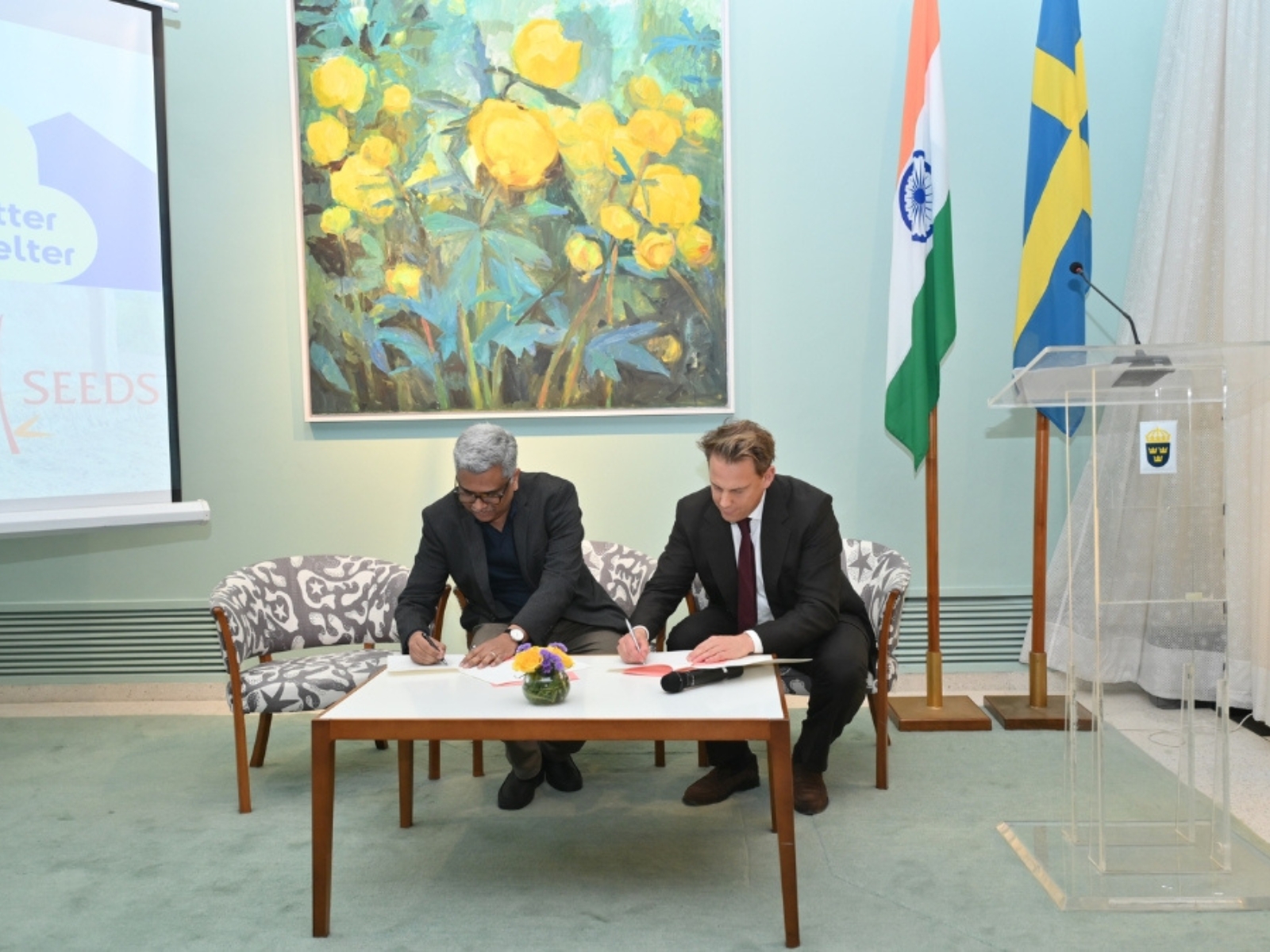 India and Sweden unite for humanitarian innovation