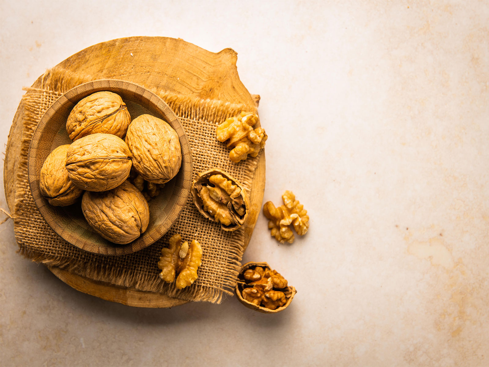 California walnuts in a bowl