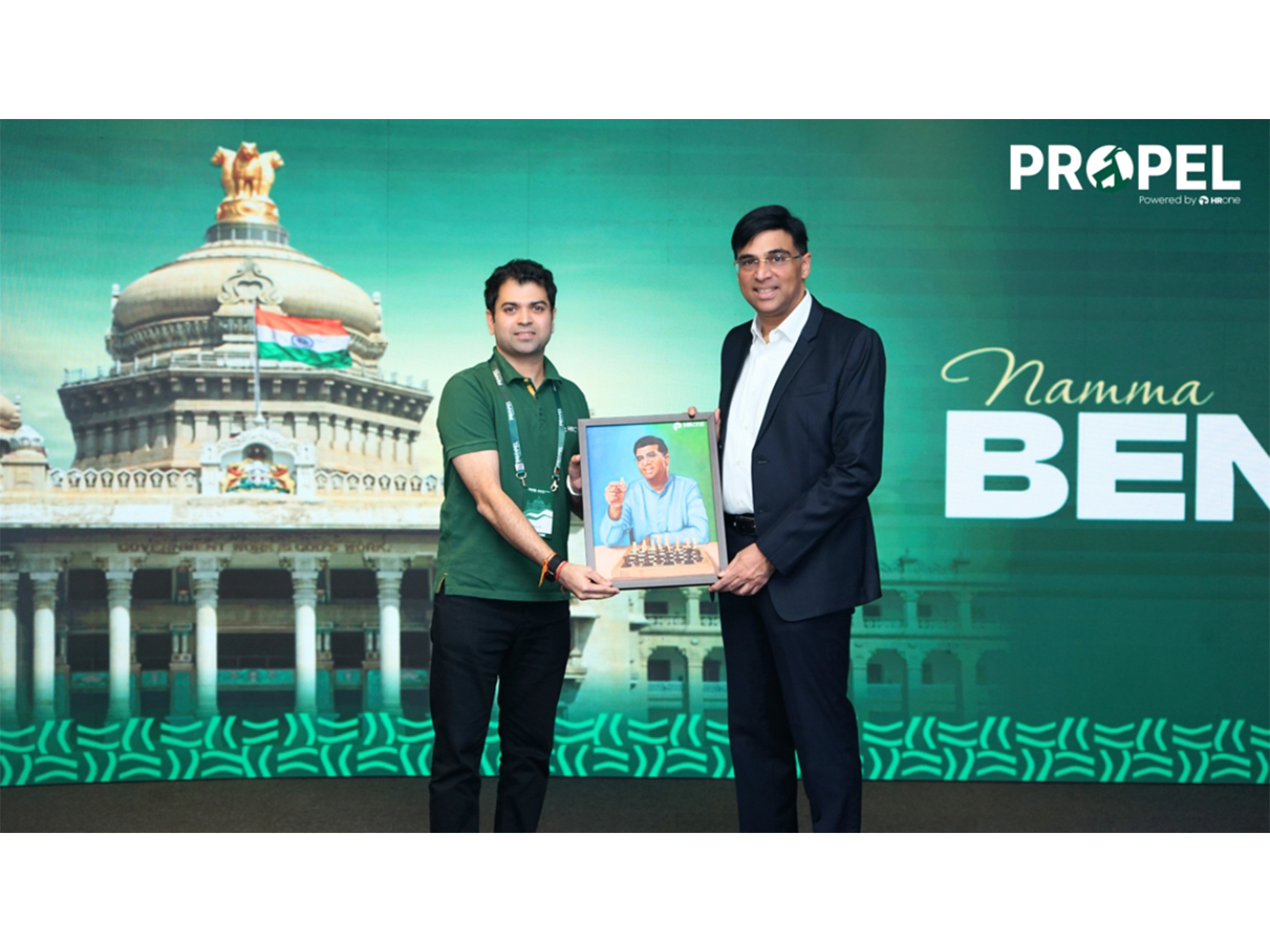 HROne Empowers HRs to Think Three Moves Ahead at PROPEL Bengaluru with Viswanathan Anand