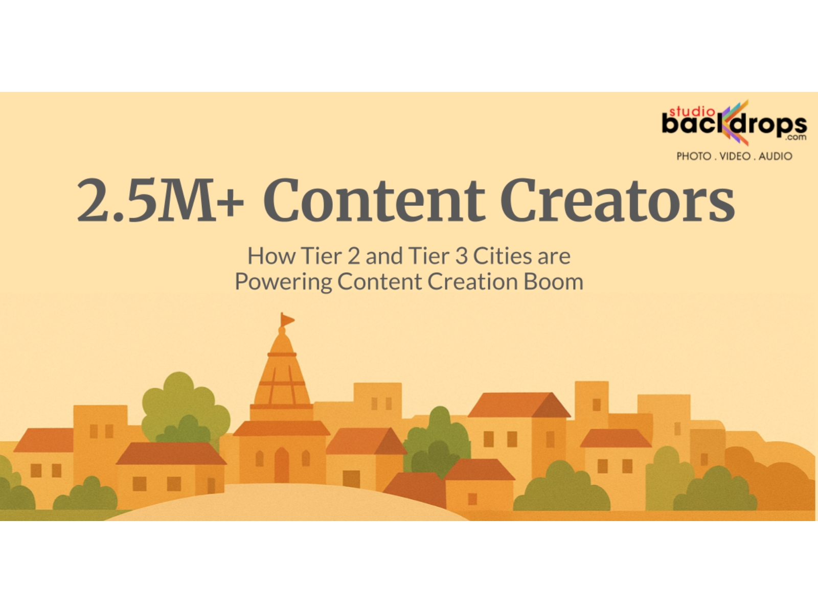 2.5M+ Content Creators: How Tier 2 and Tier 3 Cities Are Powering the Content Creation Boom