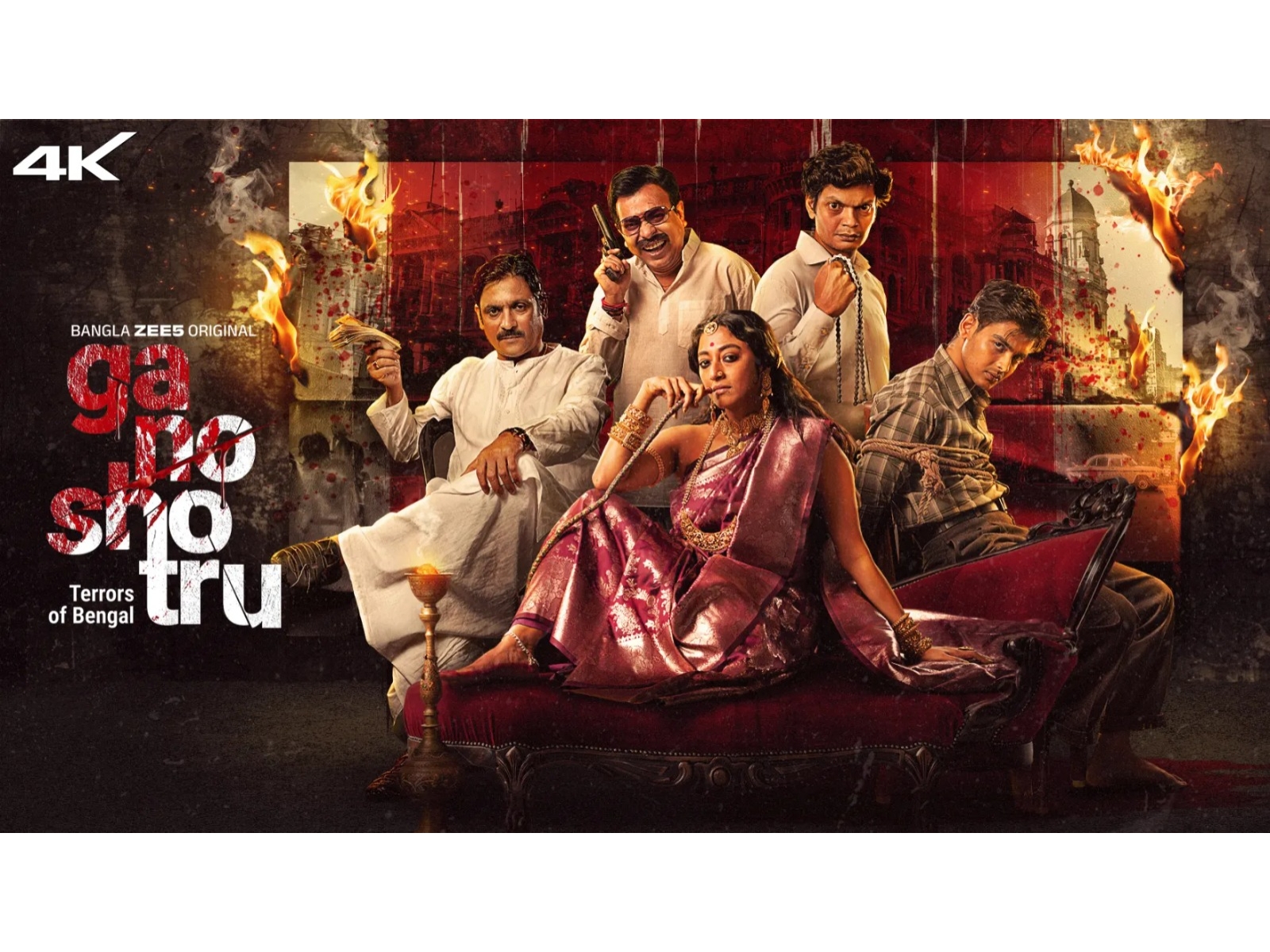 Stream Ganoshotru Now: Bengali Web Series on Zee5 for True-Crime Fans