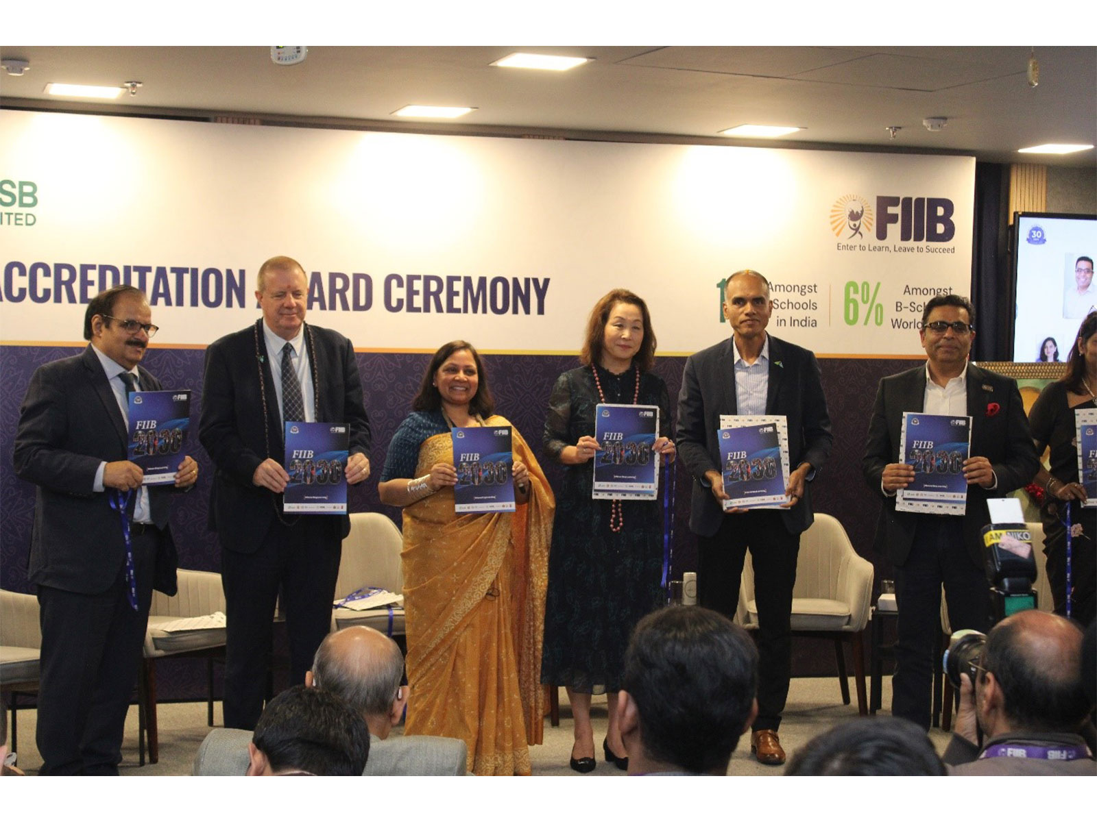 AACSB Panel Confers Accreditation at FIIB Campus, Marking a Milestone for Delhi's Leading City B-School