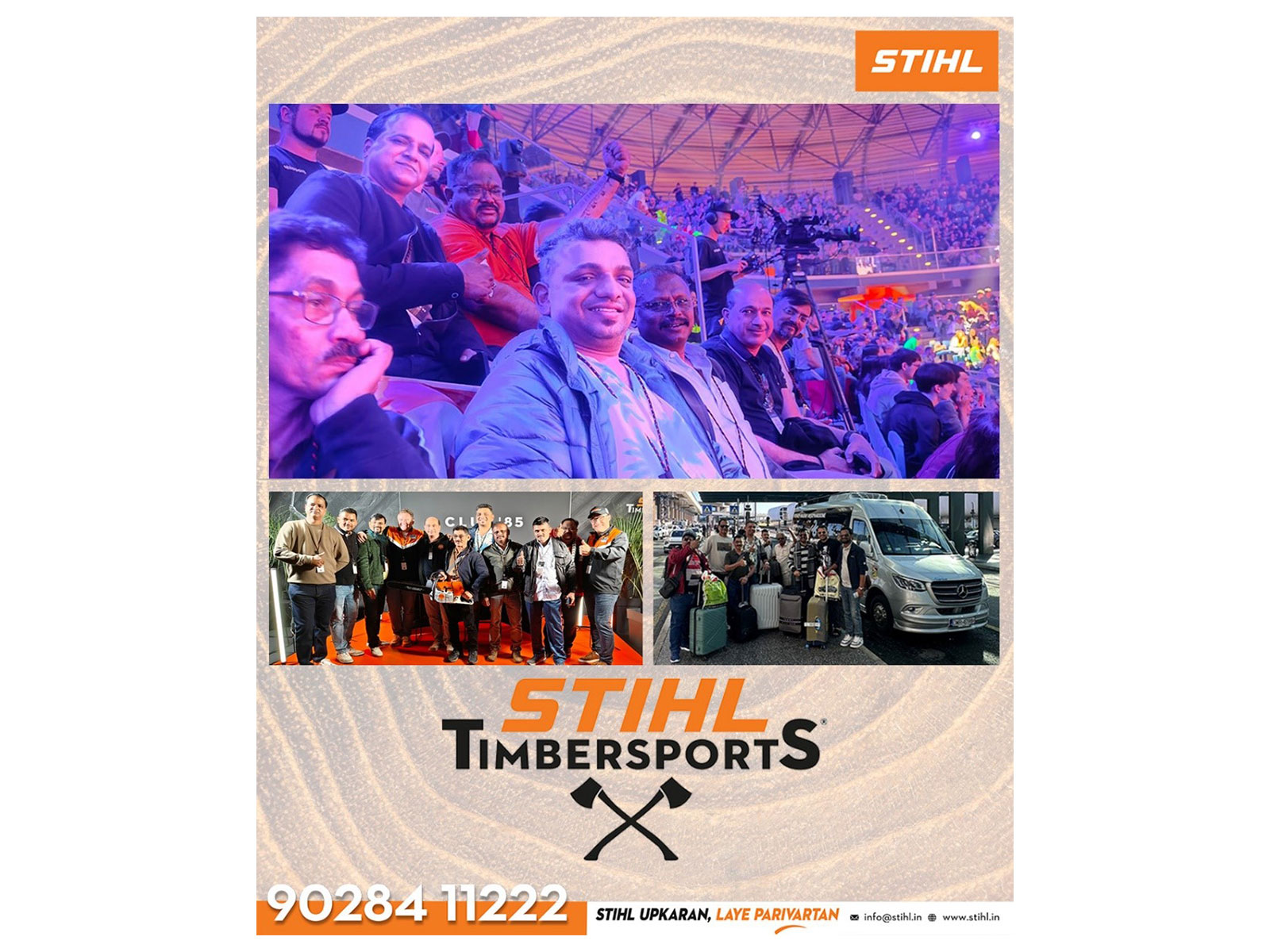 STIHL India Marks its Presence at the STIHL TIMBERSPORTS 2024 World Championship in Milan
