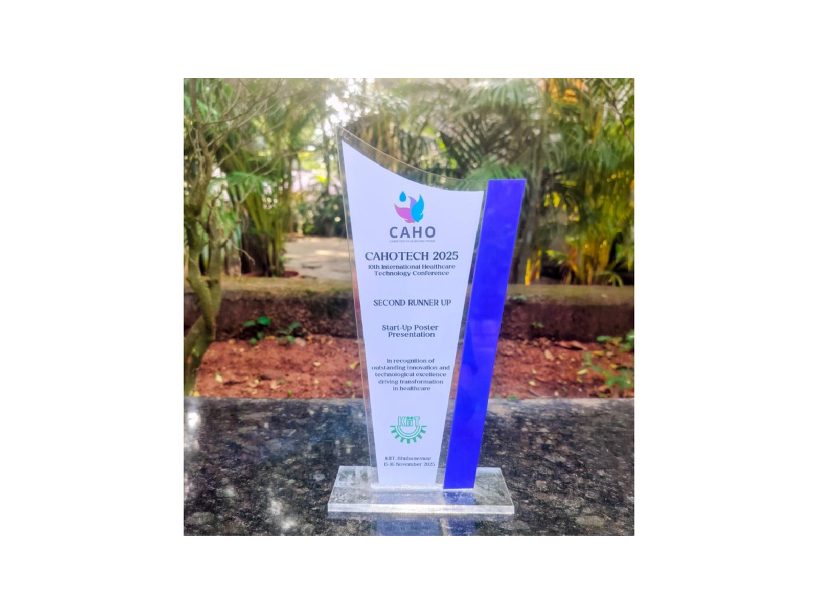 Hidoc - Unnati Shines at CAHOTECH 2025, Secures 2nd Runner-Up in Start-Up Innovation