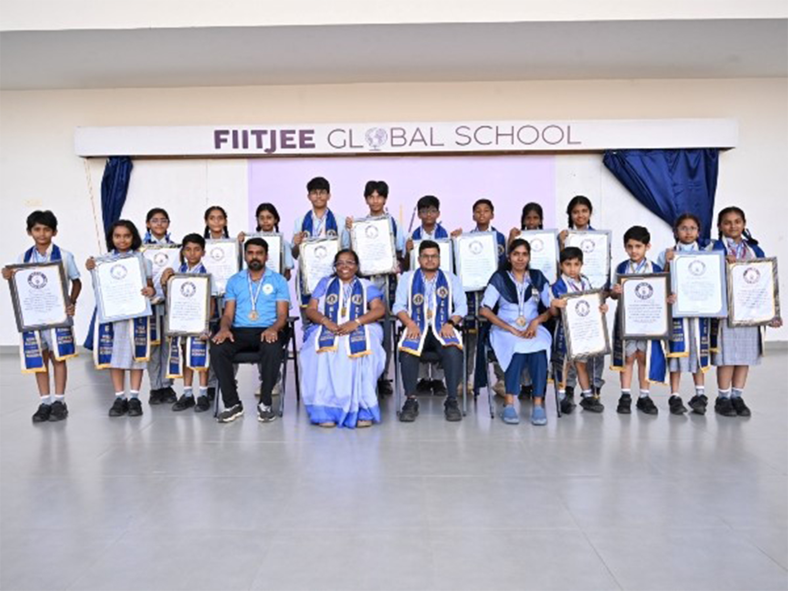 From Art to Science, Dance to Literature: FIITJEE Global School Vellore Students Celebrate 16 Elite World Records Achievements
