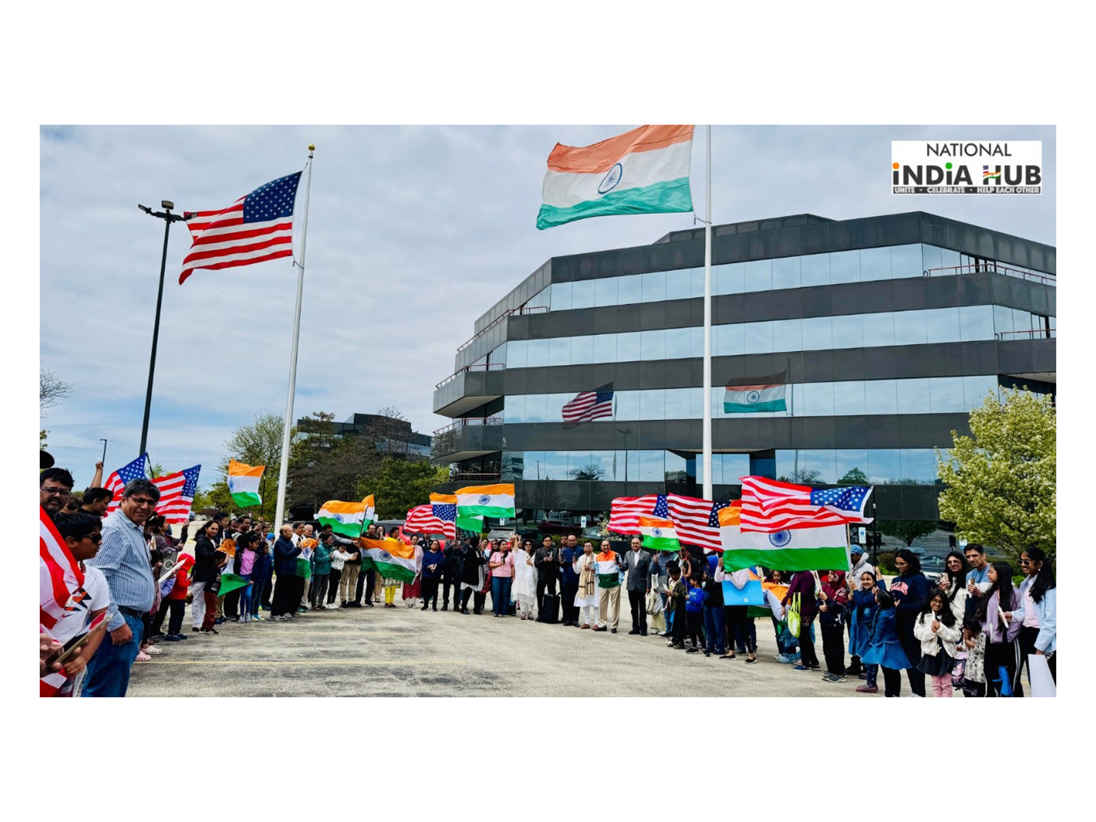 One Voice • One Message Begins at National India Hub - The world's largest Indian Community Center