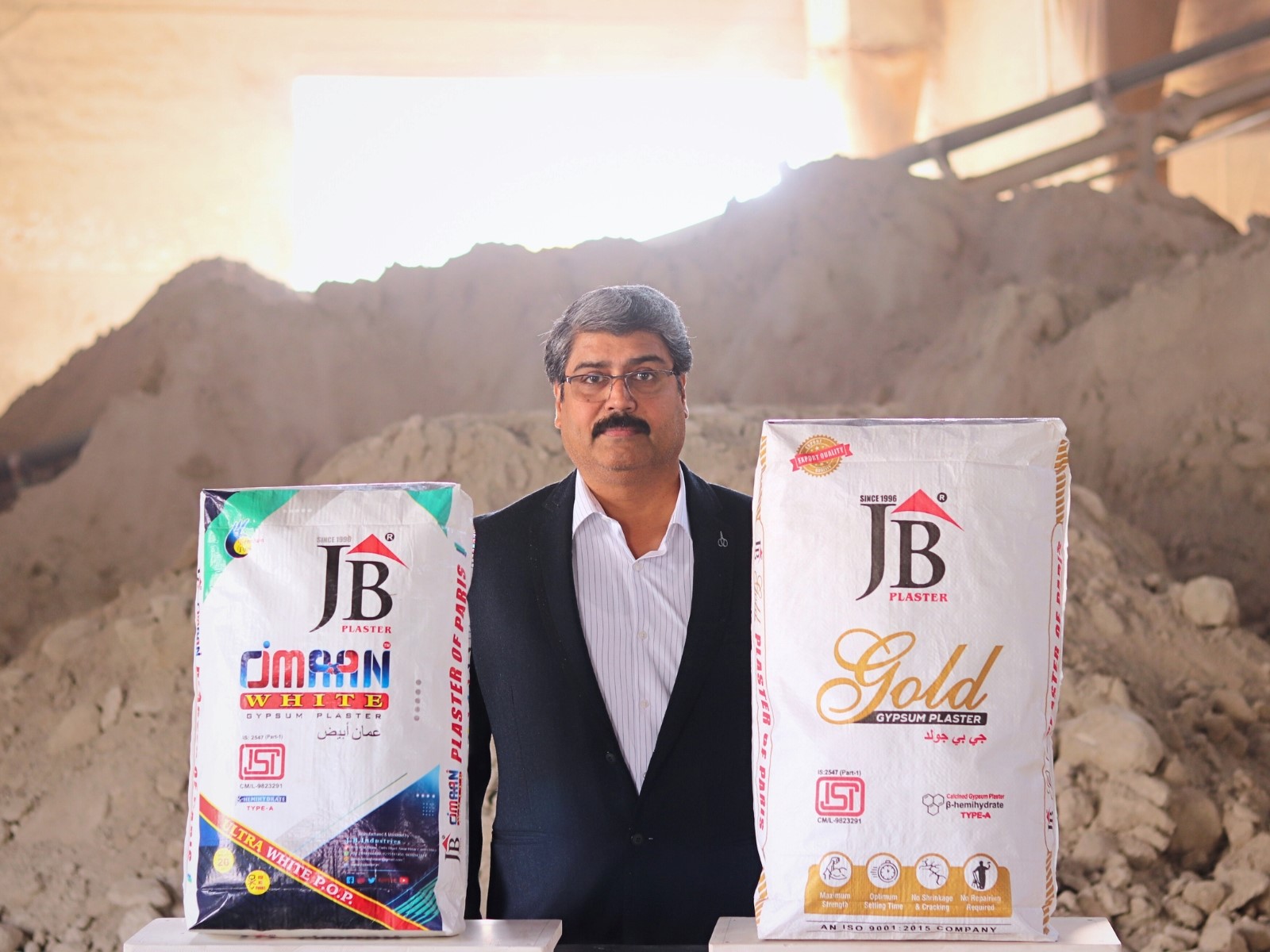 JB Plaster Launches JB GOLD & JB OMAAN WHITE: Premium Gypsum Plaster Range Aiming to Transform the Plaster Industry