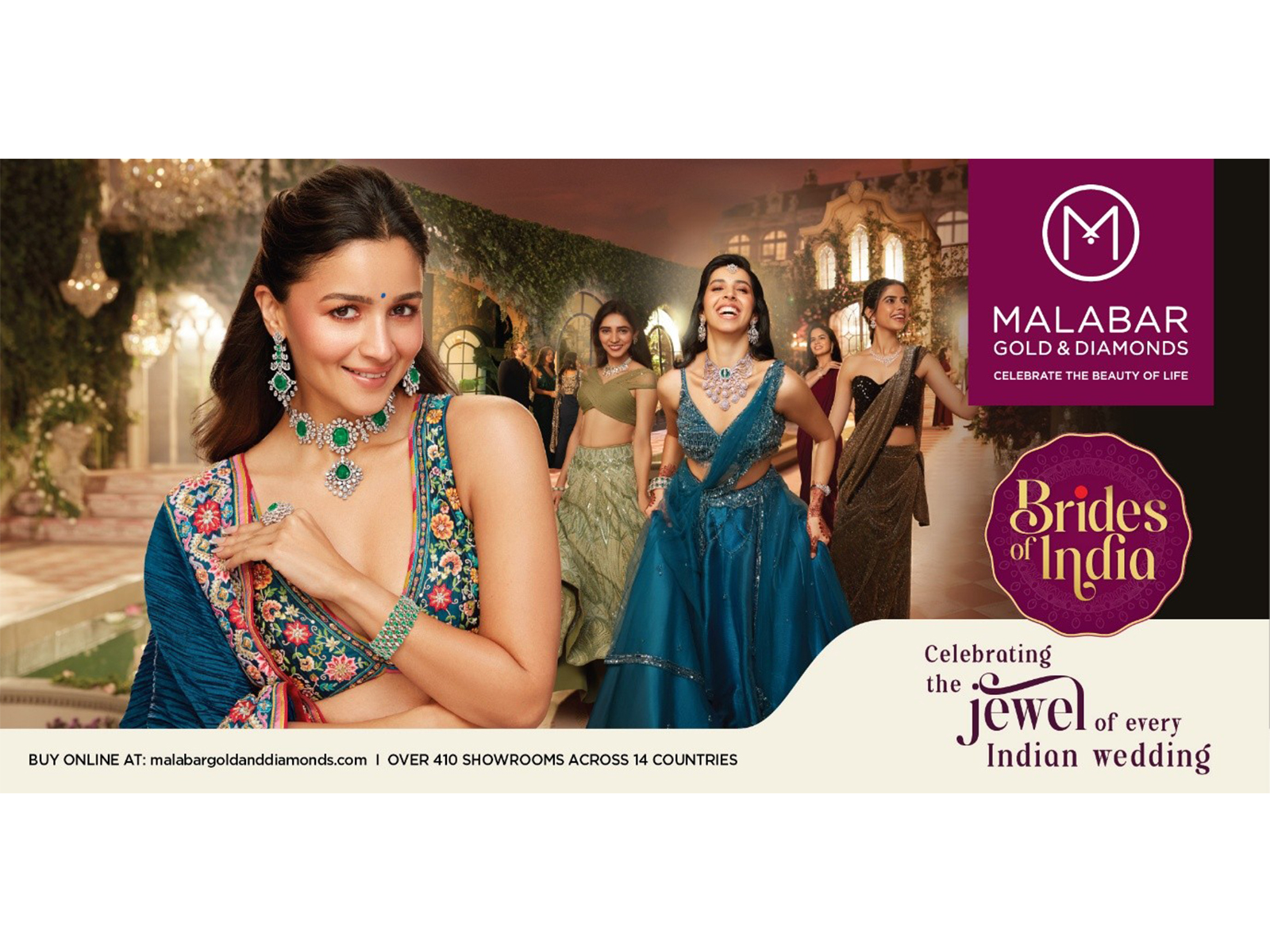 Malabar Gold & Diamonds Unveils Grand 15th Edition of 'Brides of India' Campaign, Celebrating India's Diverse Bridal Heritage