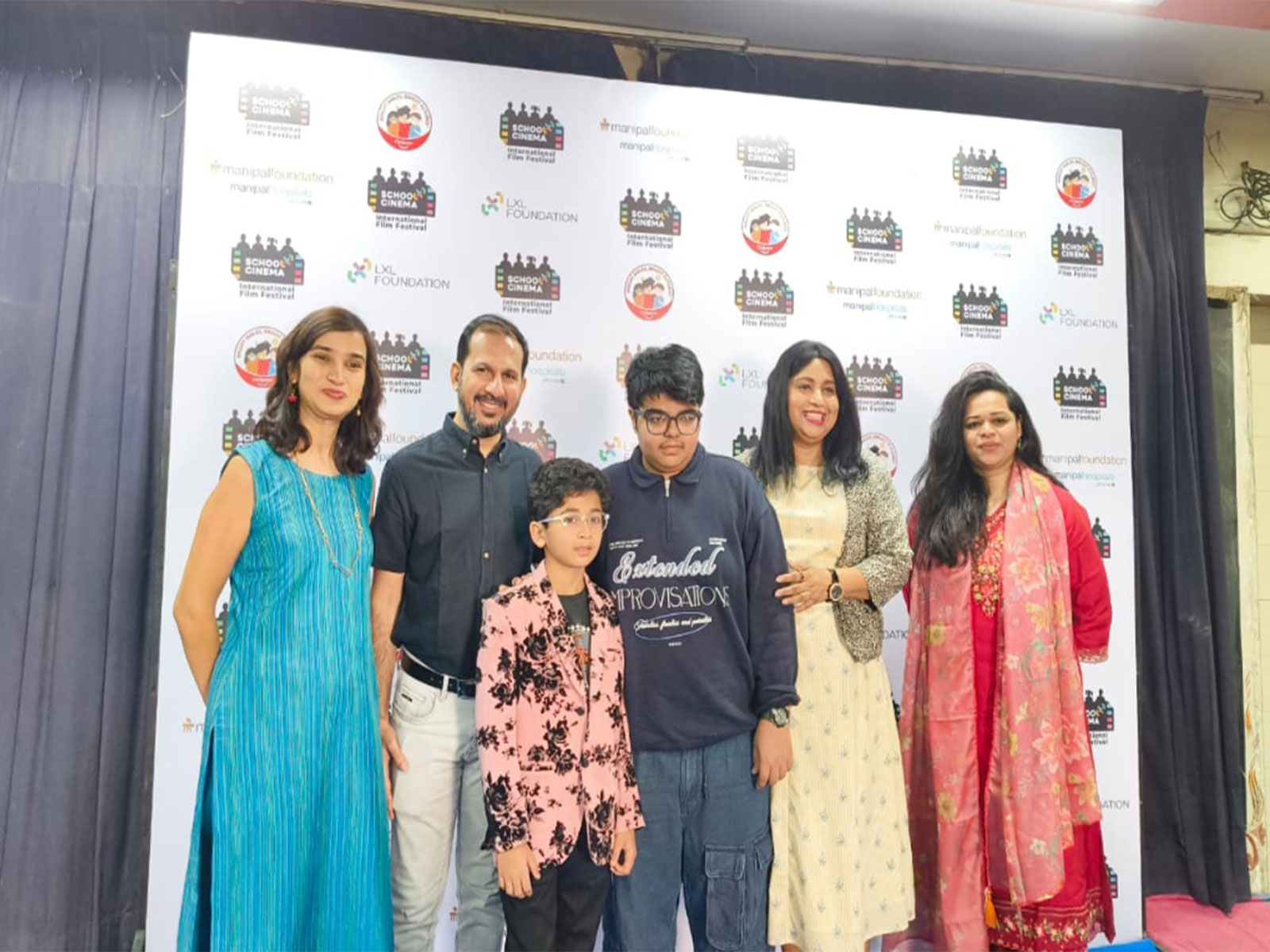 (L-R): Neha Jain, Kaushal Oza, Hridansh Parekh, Shilpashree Muniswamappa at SCIFF 2025, Mumbai
