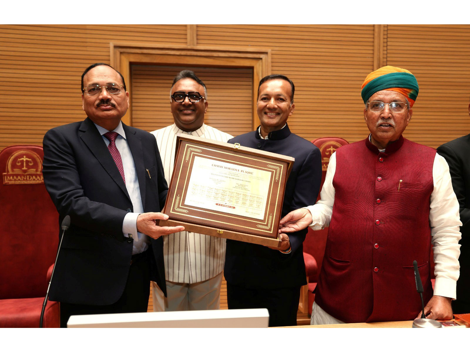 Chief Justice of India and Law Minister Inaugurate World's Largest Moot Court at Jindal Global Law School