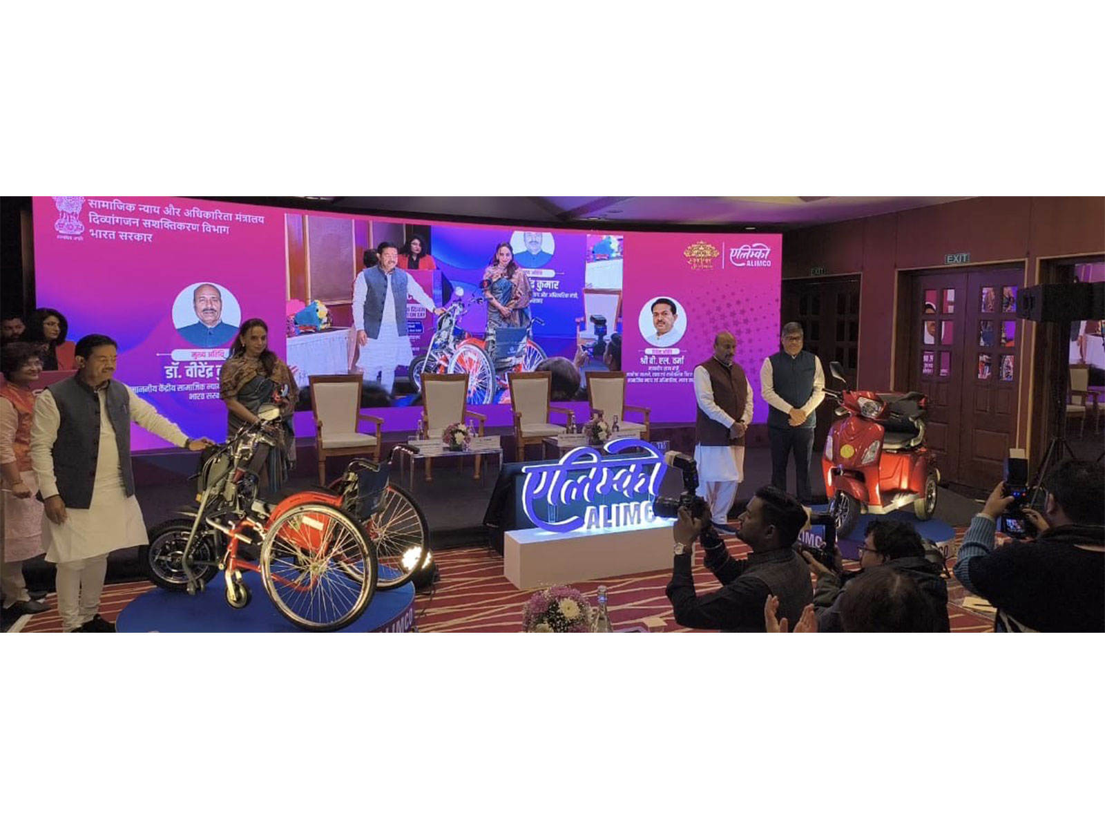 ALIMCO Revolutionizes Assistive Mobility: Launches EV Scooter & 'Clip-On' Motorised Wheelchair Device and Unveiled New Logo on 53rd Foundation Day