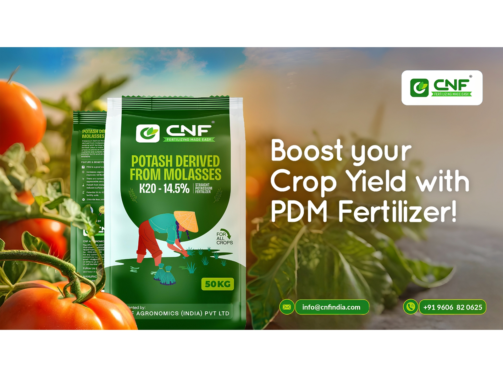 CNF Phosphates Leads India's Push Toward Self-Reliance with High-Quality PDM Production