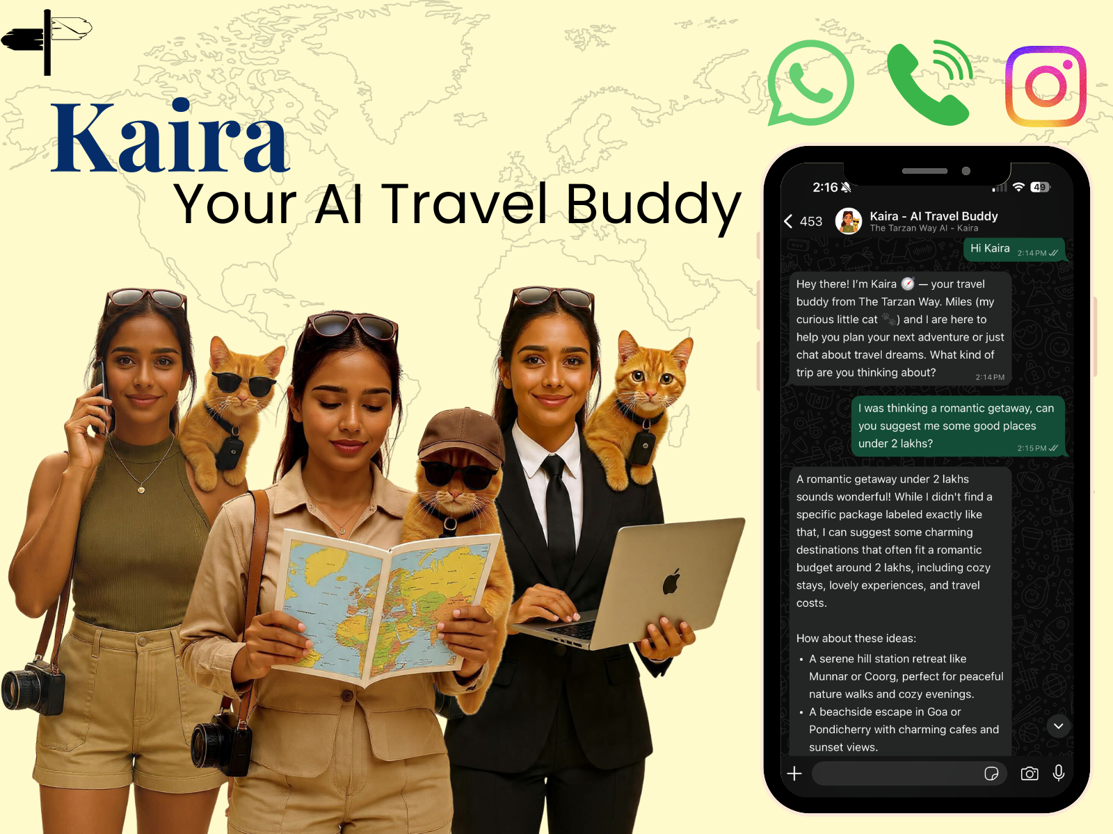 The Tarzan Way Launches "Kaira", an AI Travel Assistant That Makes Trip Planning as Easy as Chatting With a Friend