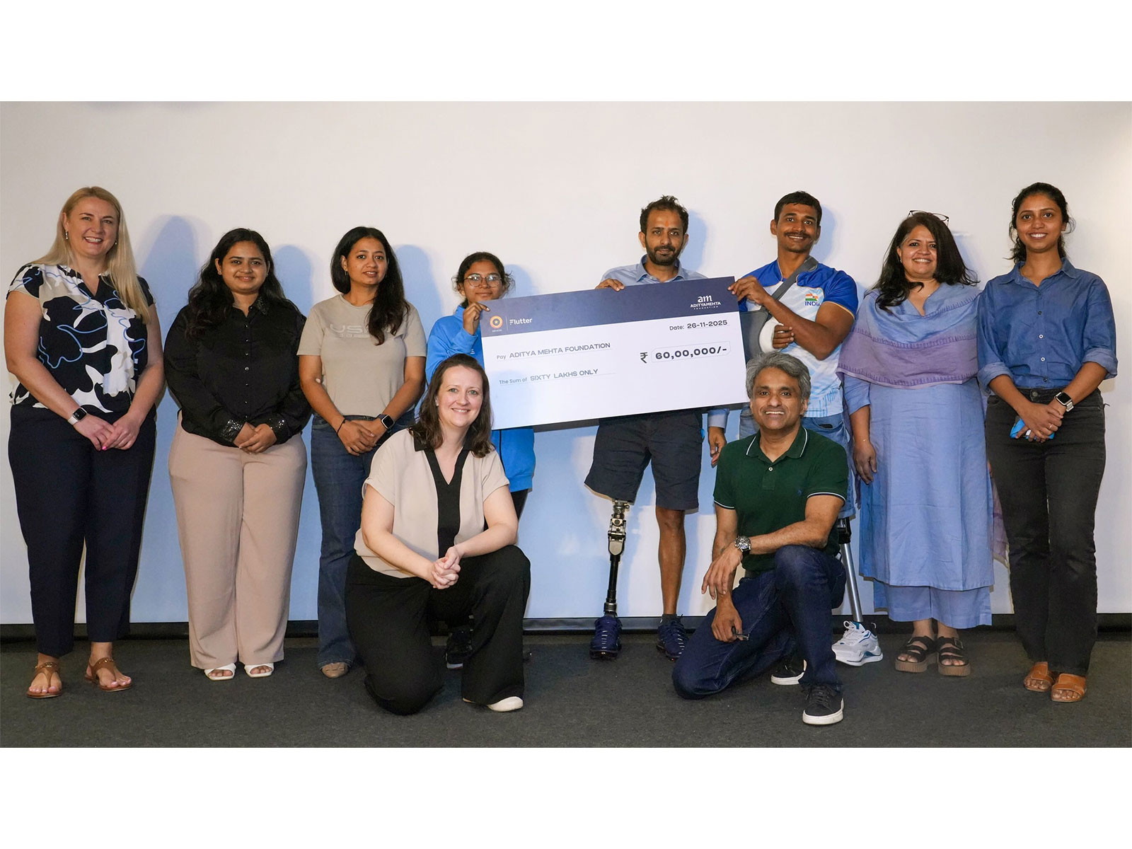 Flutter Entertainment India X Aditya Mehta Foundation