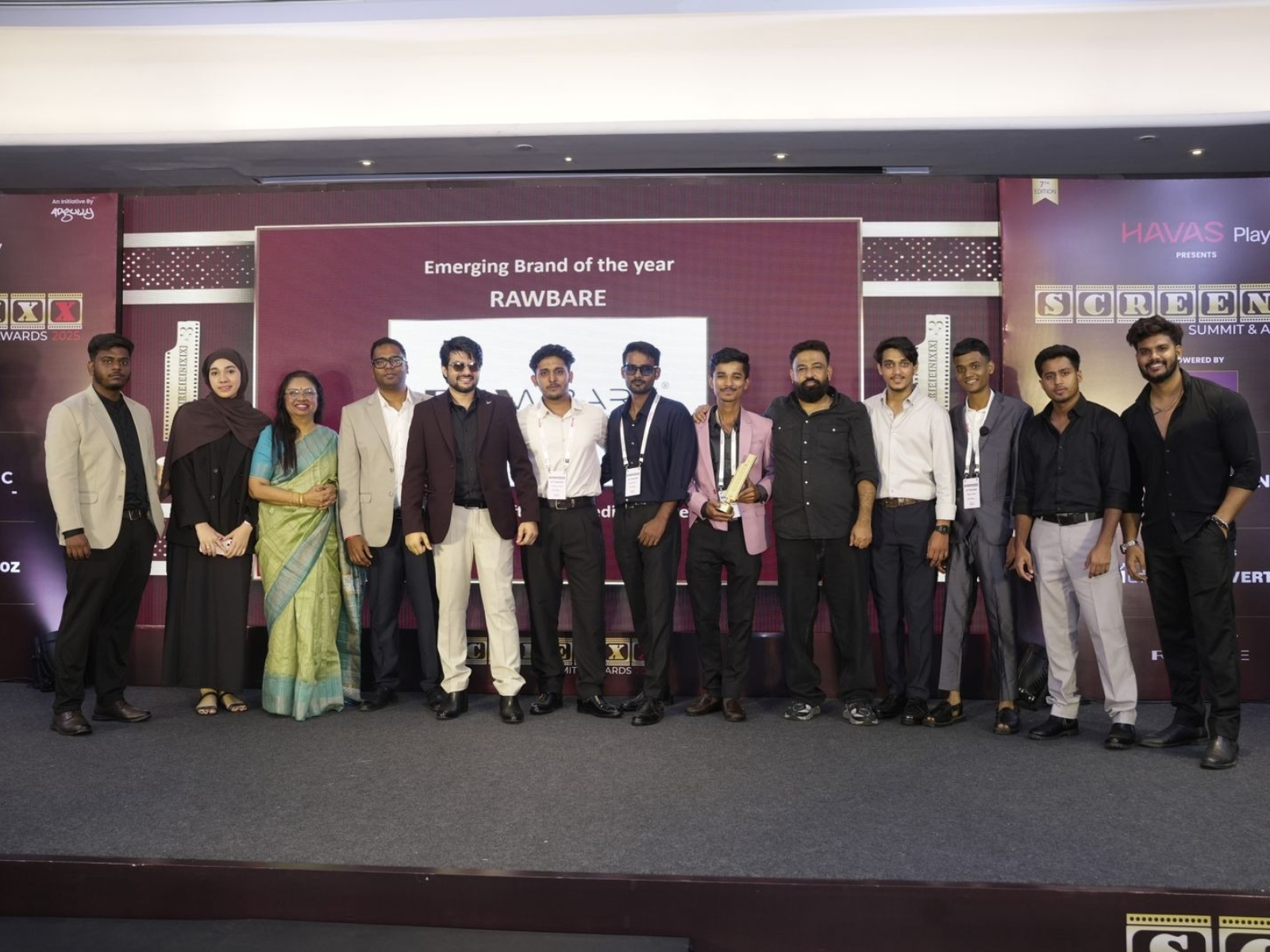 Rawbare Wins 'Emerging Brand of the Year' at Adgully's ScreenXX Awards & Summit; Co-Founder & CEO Affan Ahmad Also Honoured as Best Influencer Strategist