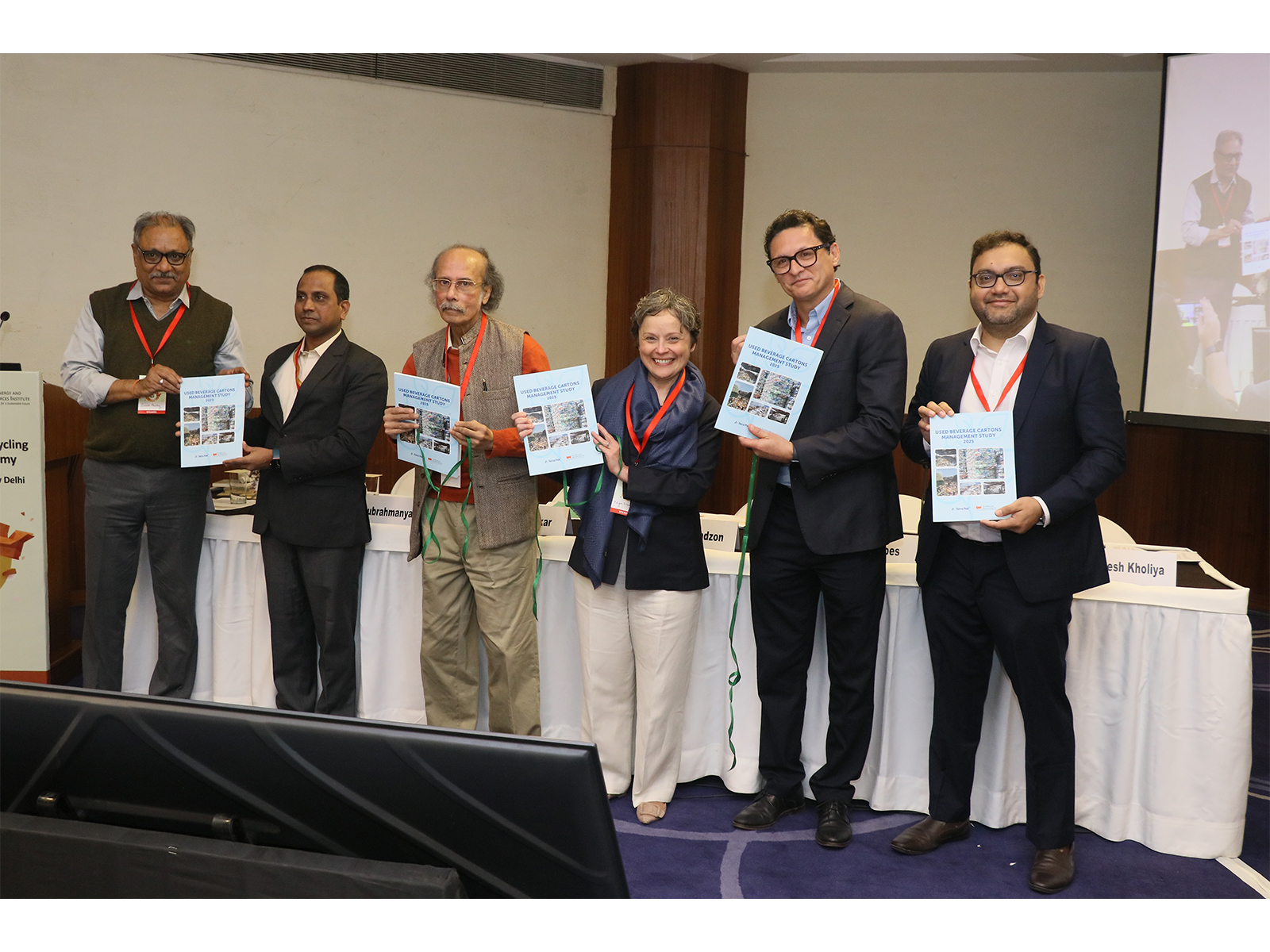  Launch of Used Beverage Carton (UBC) Management Study at the conference themed Closing the Loop: Advancing Carton Recycling for a Circular Economy