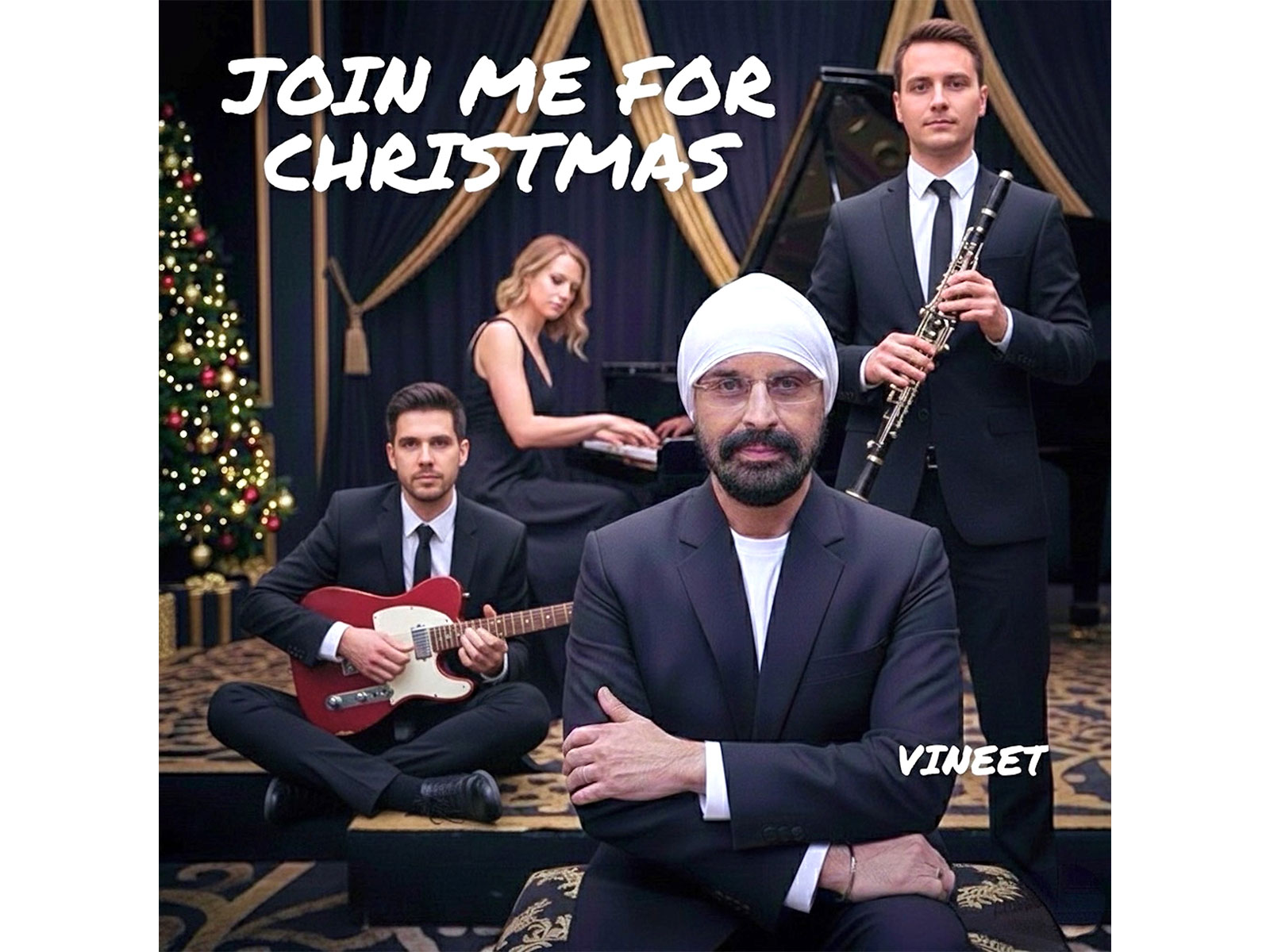"Join Me for Christmas" - The first Broadway-Styled Christmas song by an Indian artist releases globally on Dec 5th, 2025