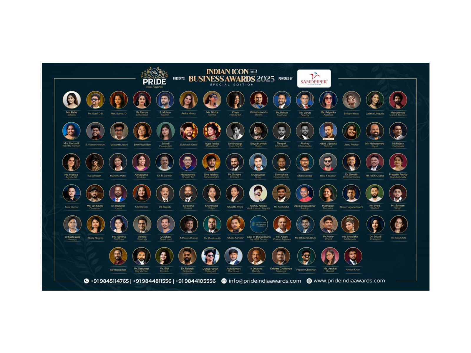 PIA Announces Winners of the Indian Icon & Business Awards 2025 - Special Edition