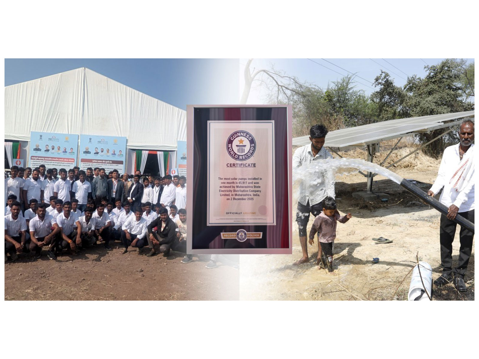Rite Water Emerges as Fast-Growing Solar Pump Player, Contributes 2,497 Installations to Maharashtra's Guinness World Record
