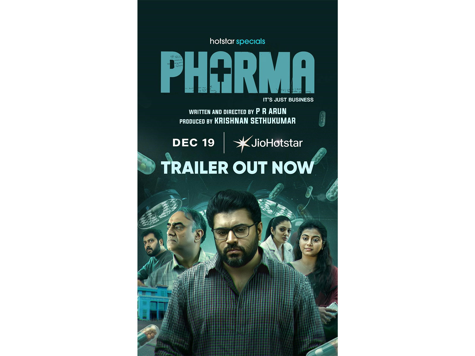 Unveiling the Dark Secrets of the Pharmaceutical Industry: Nivin Pauly's Pharma Trailer Promises High-Stakes, Strong Content