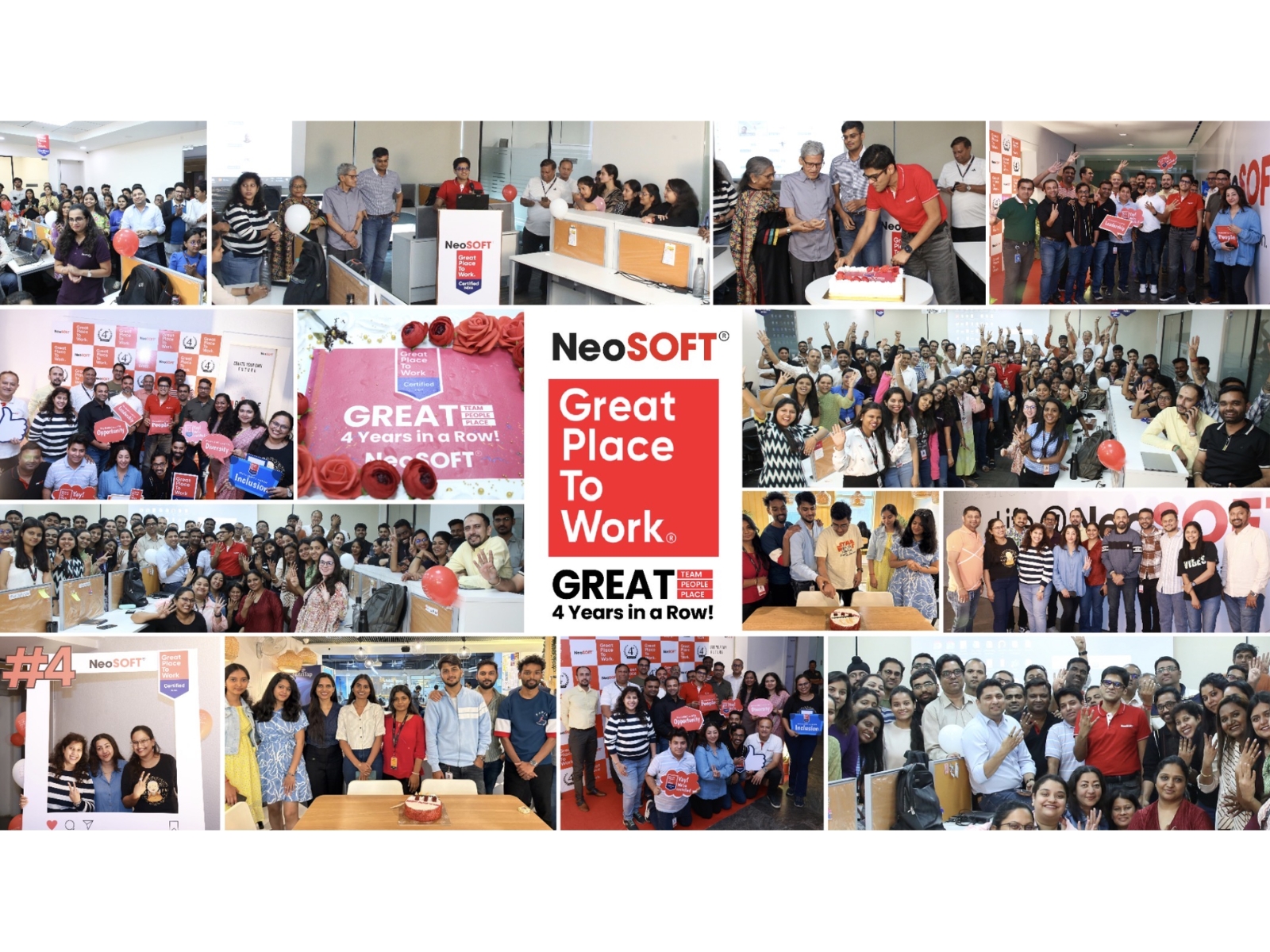 NeoSOFT Earns "Great Place to Work" Certification for the Fourth Consecutive Year
