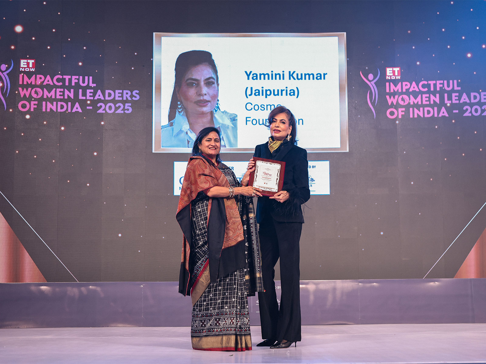 Cosmo Foundation Leadership Honoured at ET NOW's Impactful Women Leaders of India 2025