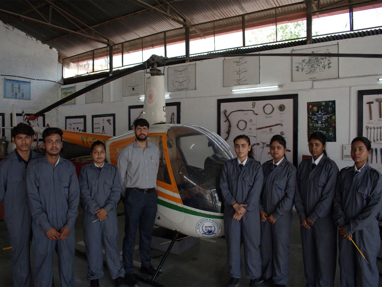 Alpine Institute of Aeronautics Sets New Standards in Aircraft Maintenance Engineering (AME)  Training and B.tech Aeronautical Engineering Education