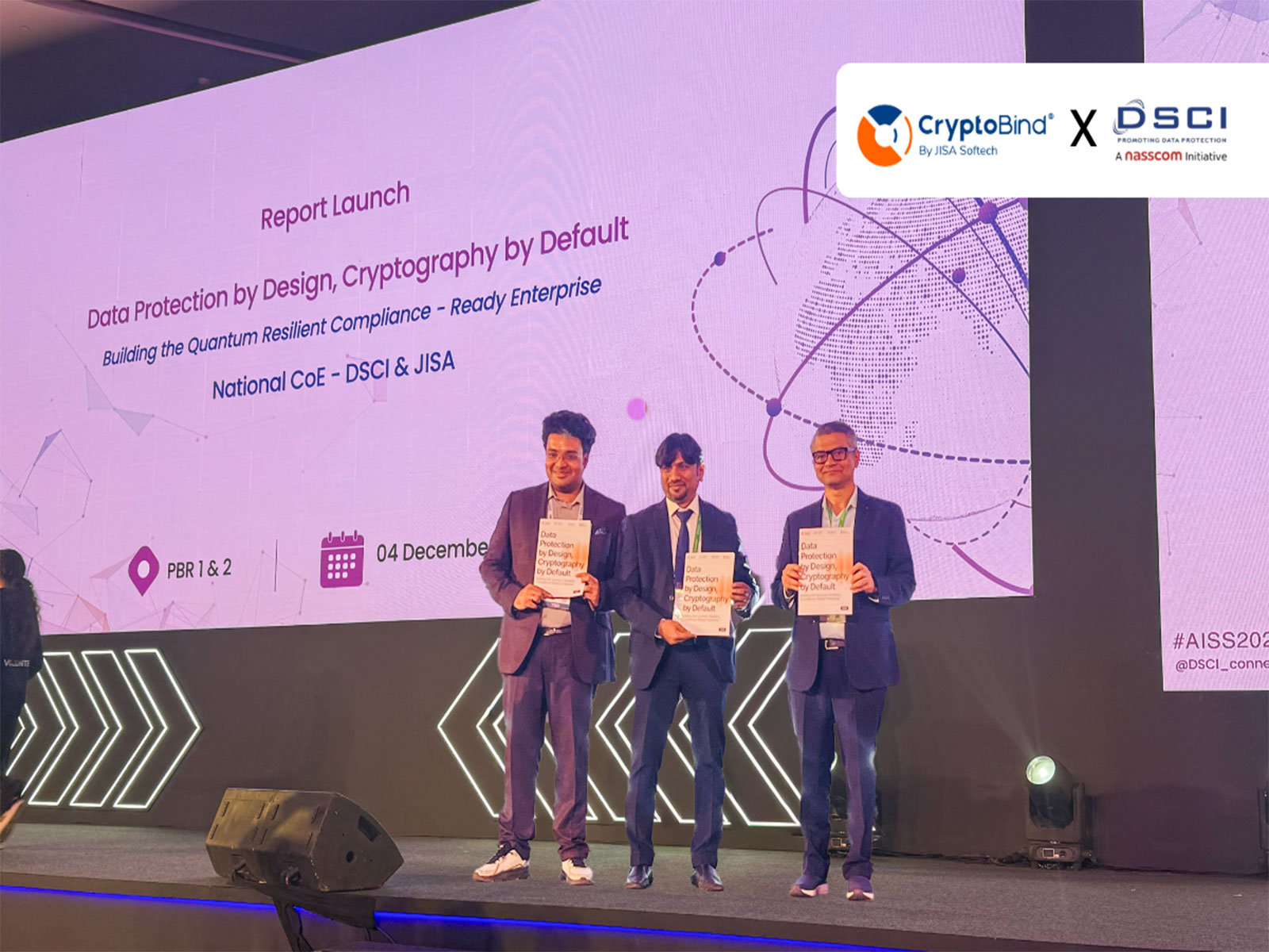 JISA Softech and DSCI Launch POV Document on Data Protection by Design and Quantum-Resilient Cryptography at AISS 2025
