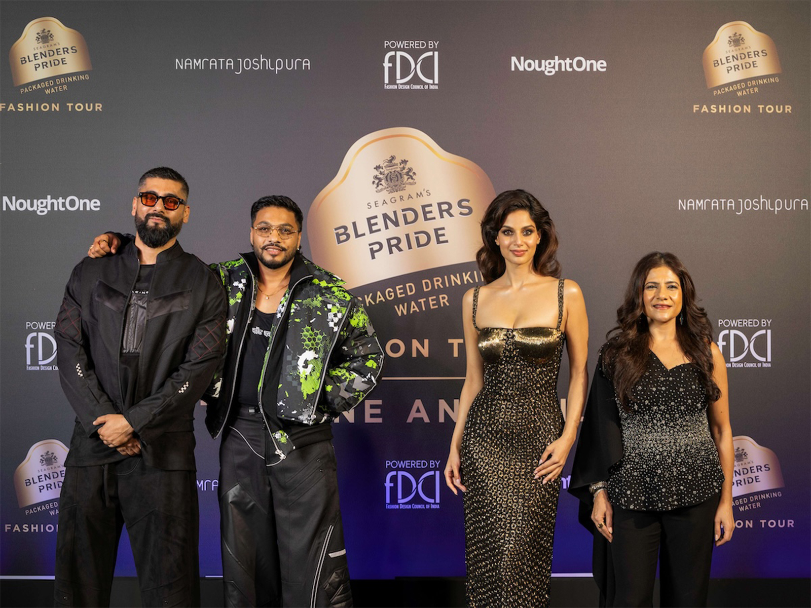Blenders Pride Fashion Tour transformed Jaipur into an intersection of high-fashion and motorsport featuring designers Namrata Joshipura and Abhishek Paatni with Harnaaz Sandhu and Raftaar