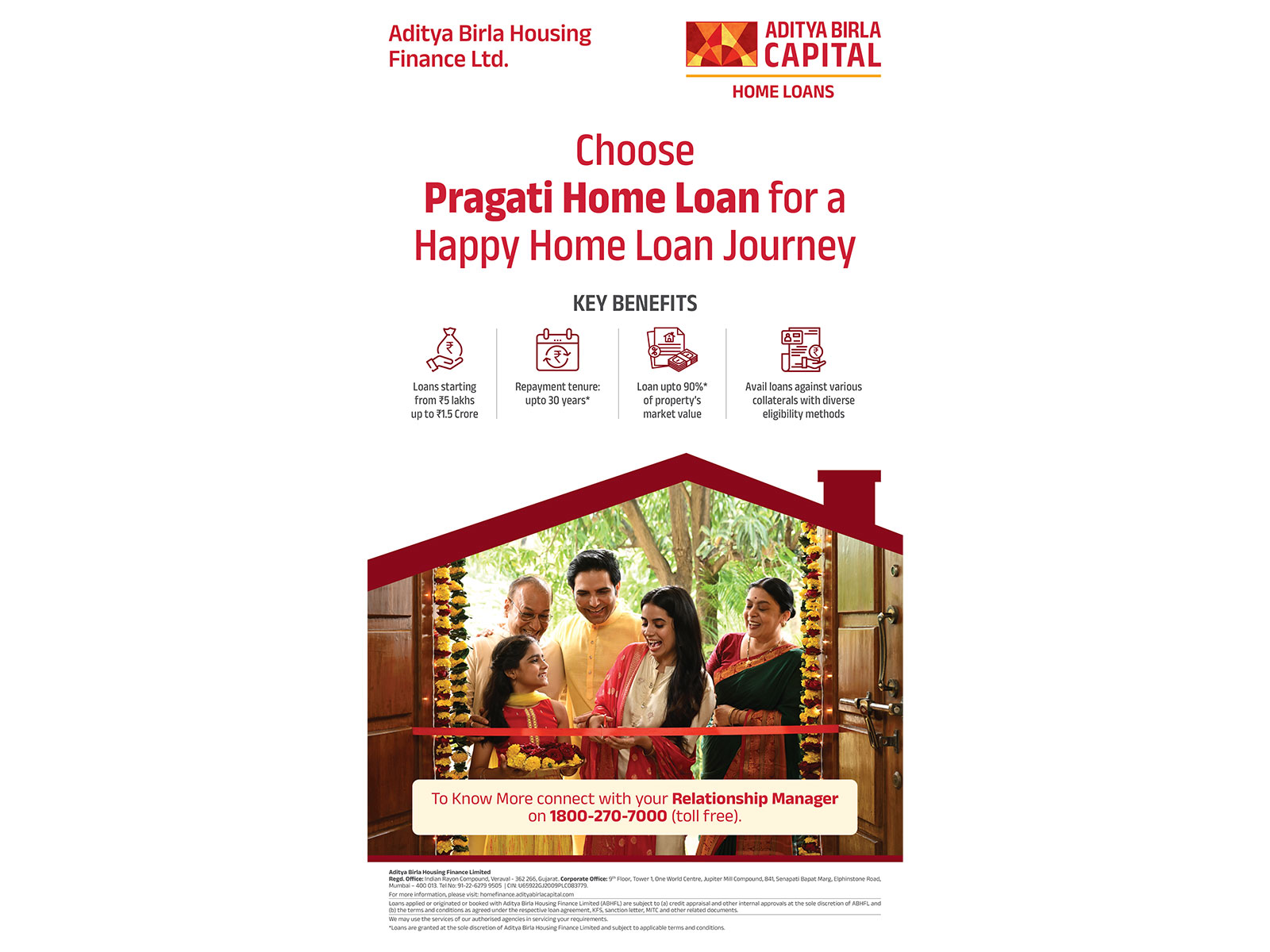 Aditya Birla Housing Finance Limited - Pragati Home Loan
