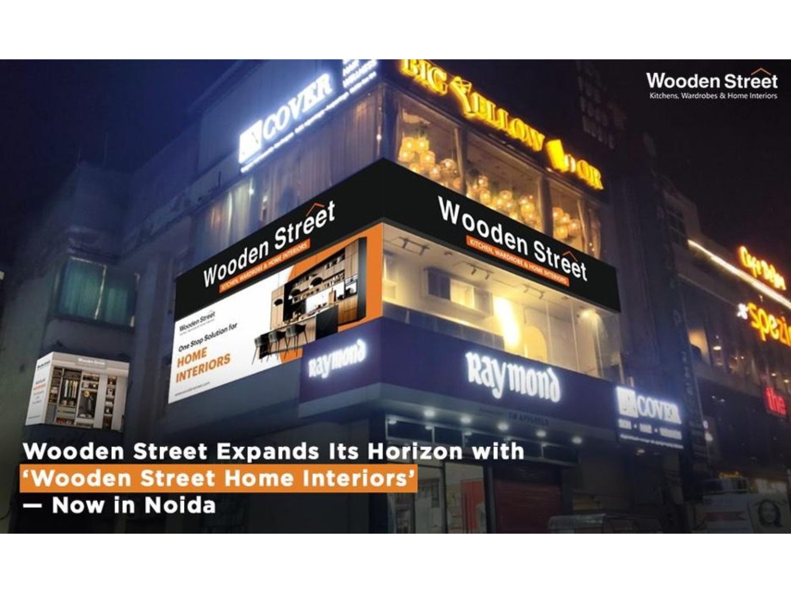 WoodenStreet Unveils 'WoodenStreet Home Interiors' in Noida -- A New Landmark for Complete Home Design Solutions