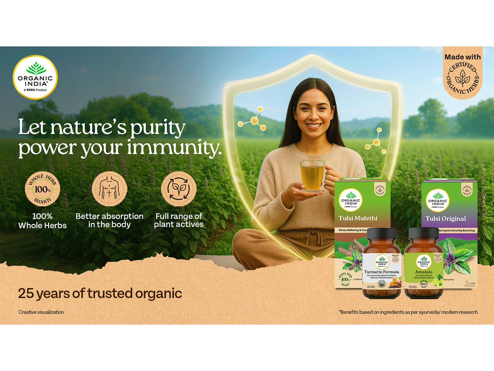 In a conversation with Ruchi Sharma, Nutritionist, in collaboration with Organic India, we explore how mindful nutrition can help strengthen immunity during the winter months